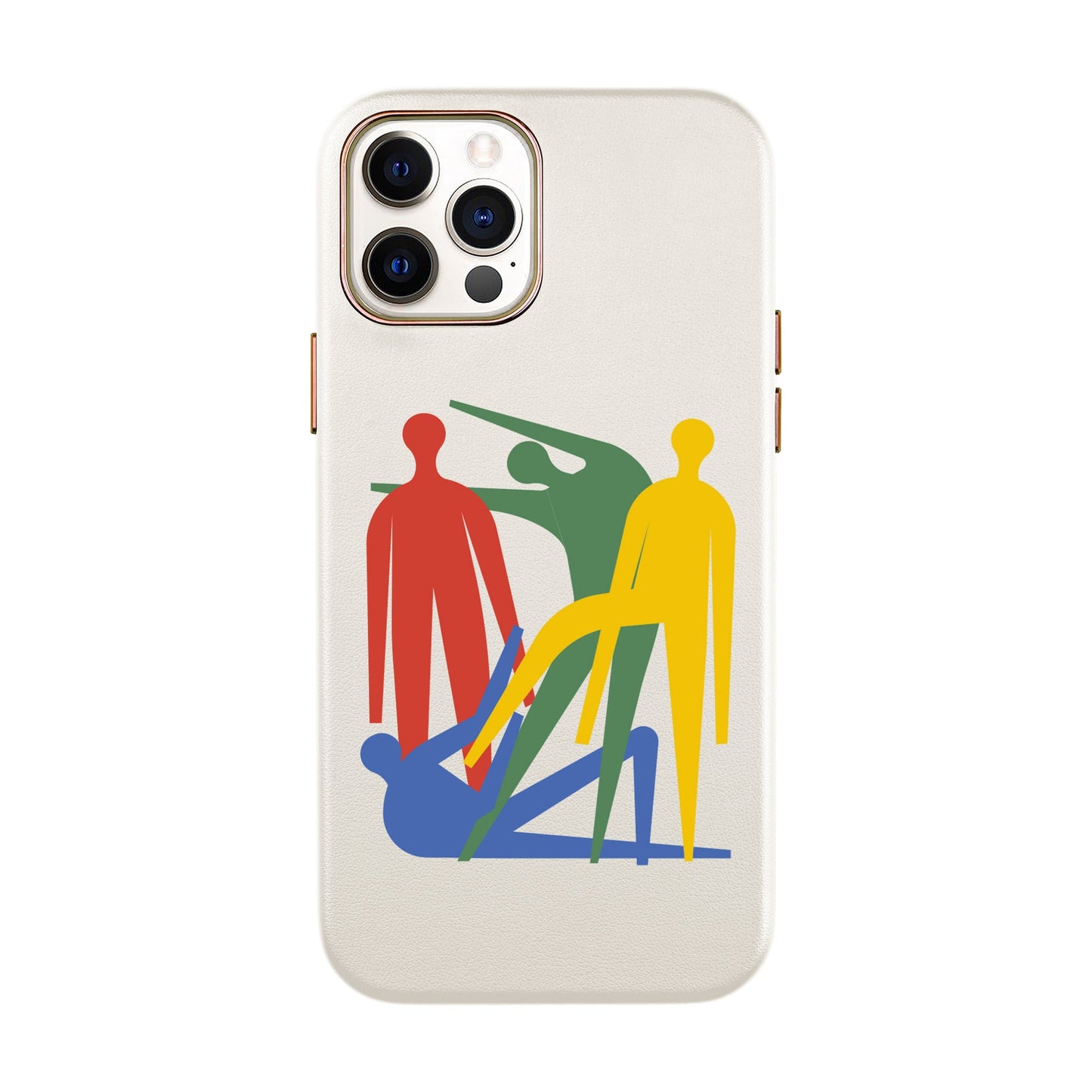 MANBOS-iPhone 11 Pro Max Leather Kılıf