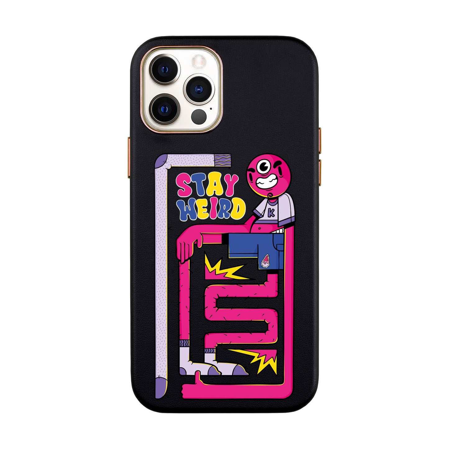 OG TOOTHY-iPhone X / Xs Leather Kılıf