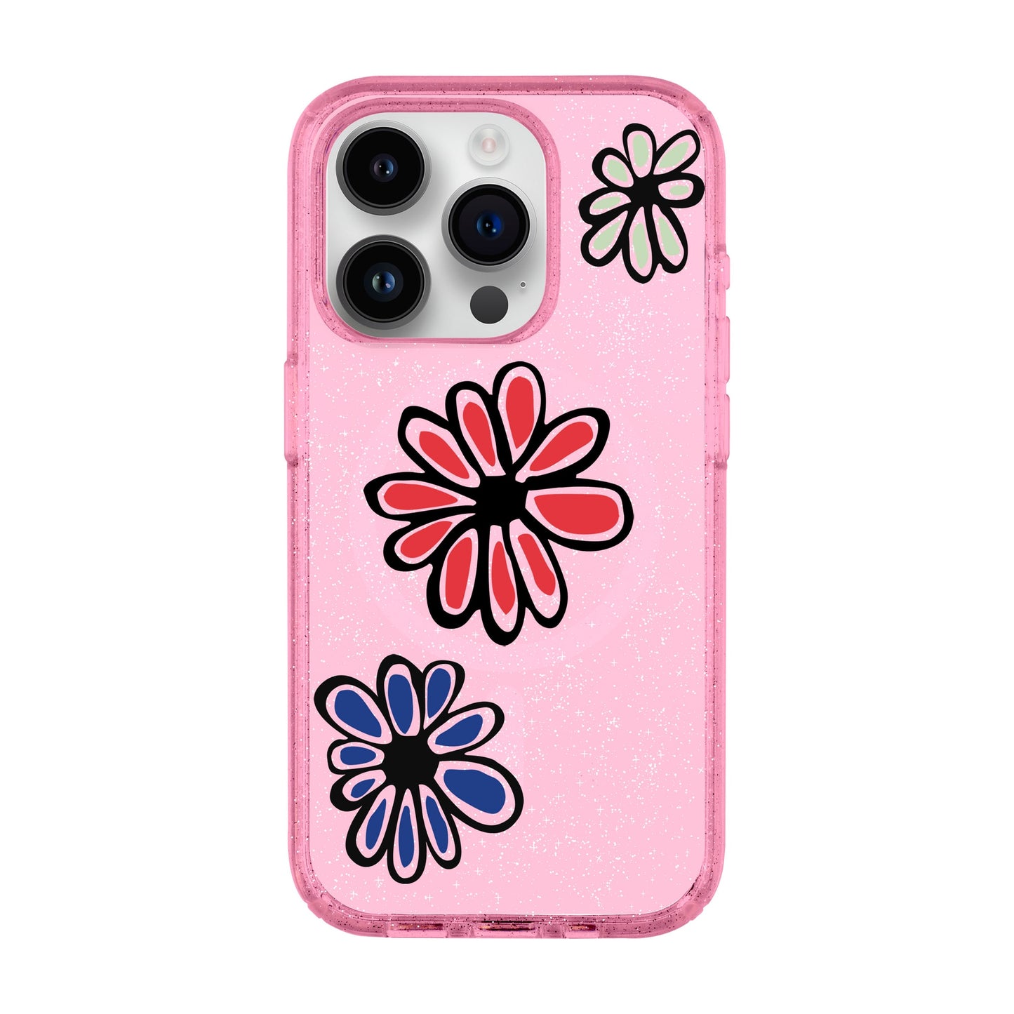 FLORIST-iPhone 14 Pro Shiny Kılıf MagSafe Özellikli