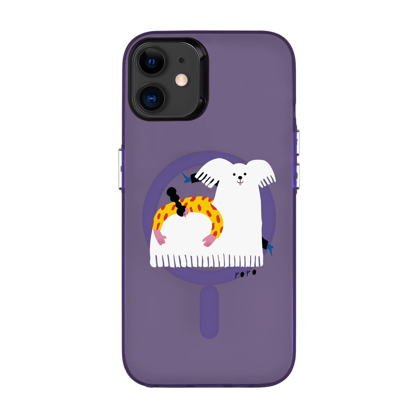 FANCY DOG-iPhone 11 Hold Kılıf MagSafe Özellikli