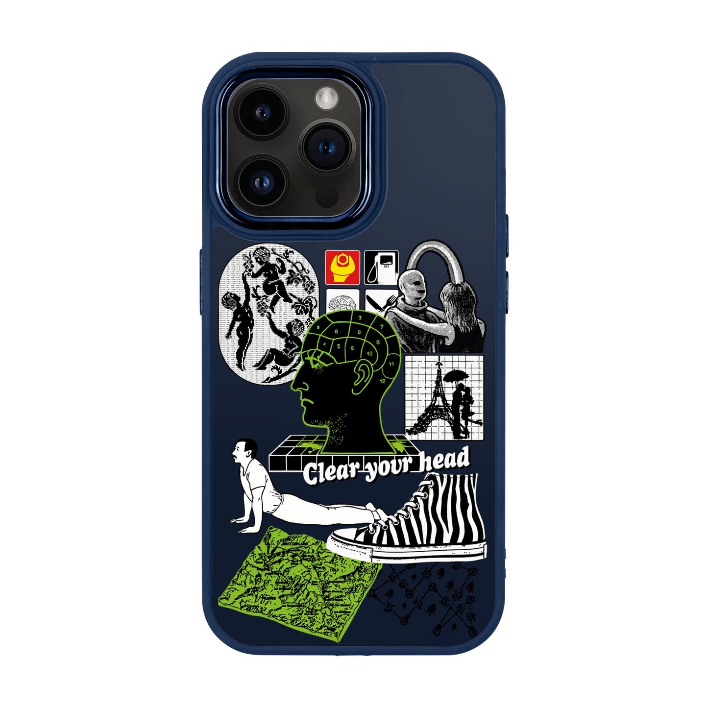 CLEAR YOUR HEAD-iPhone 14 Pro Max Proof Kılıf