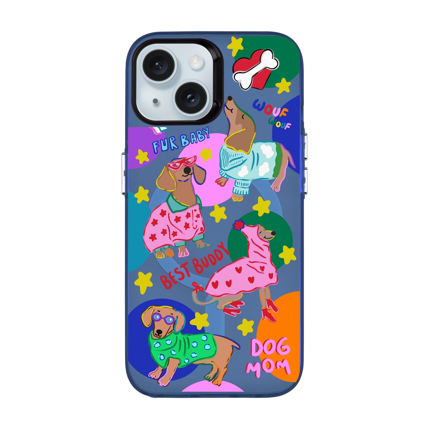 DOG MOM-iPhone 15 Hold Kılıf MagSafe Özellikli