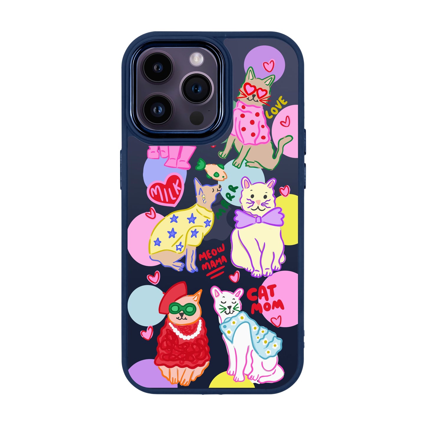 CAT MOM-iPhone 14 Pro Max Proof Kılıf
