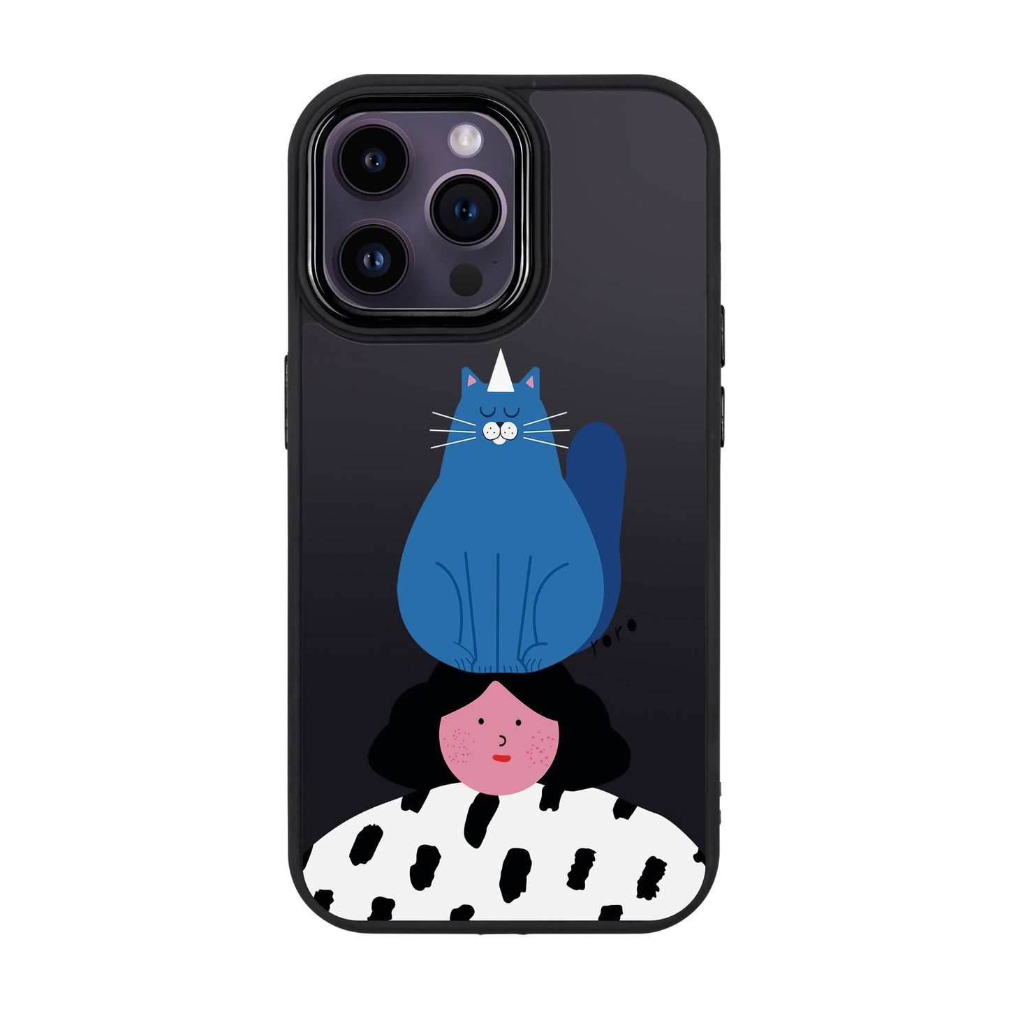 NAUGHTY CAT-iPhone 14 Pro Max Proof Kılıf