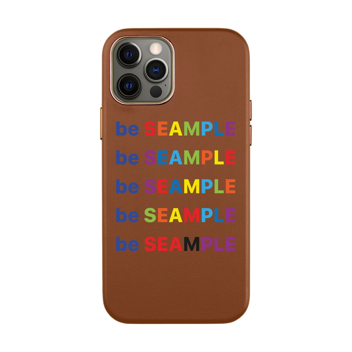 SEAMPLE-iPhone XR Leather Kılıf