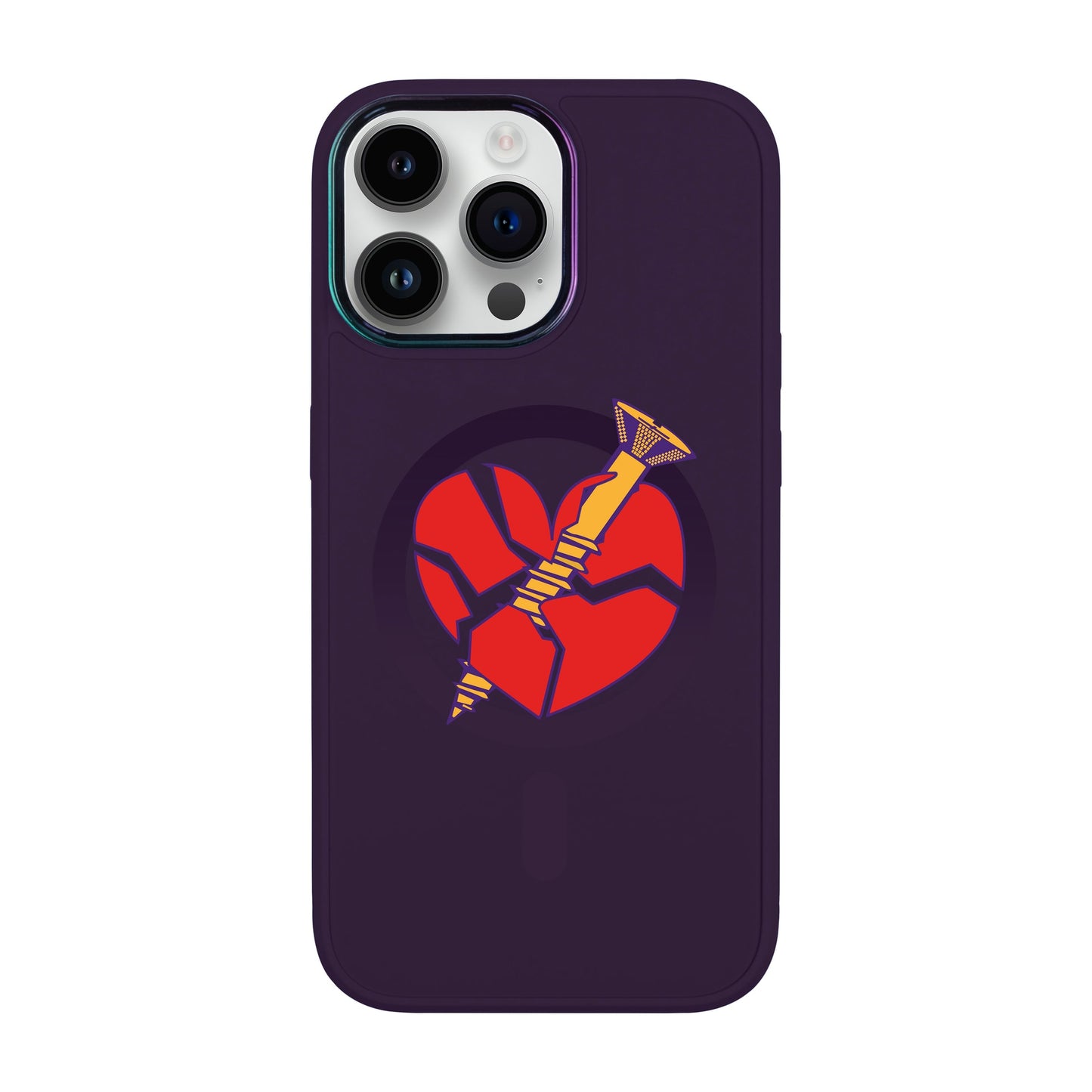 BROKEN HEART-iPhone 13 Pro Max Vigor Kılıf MagSafe Özellikli