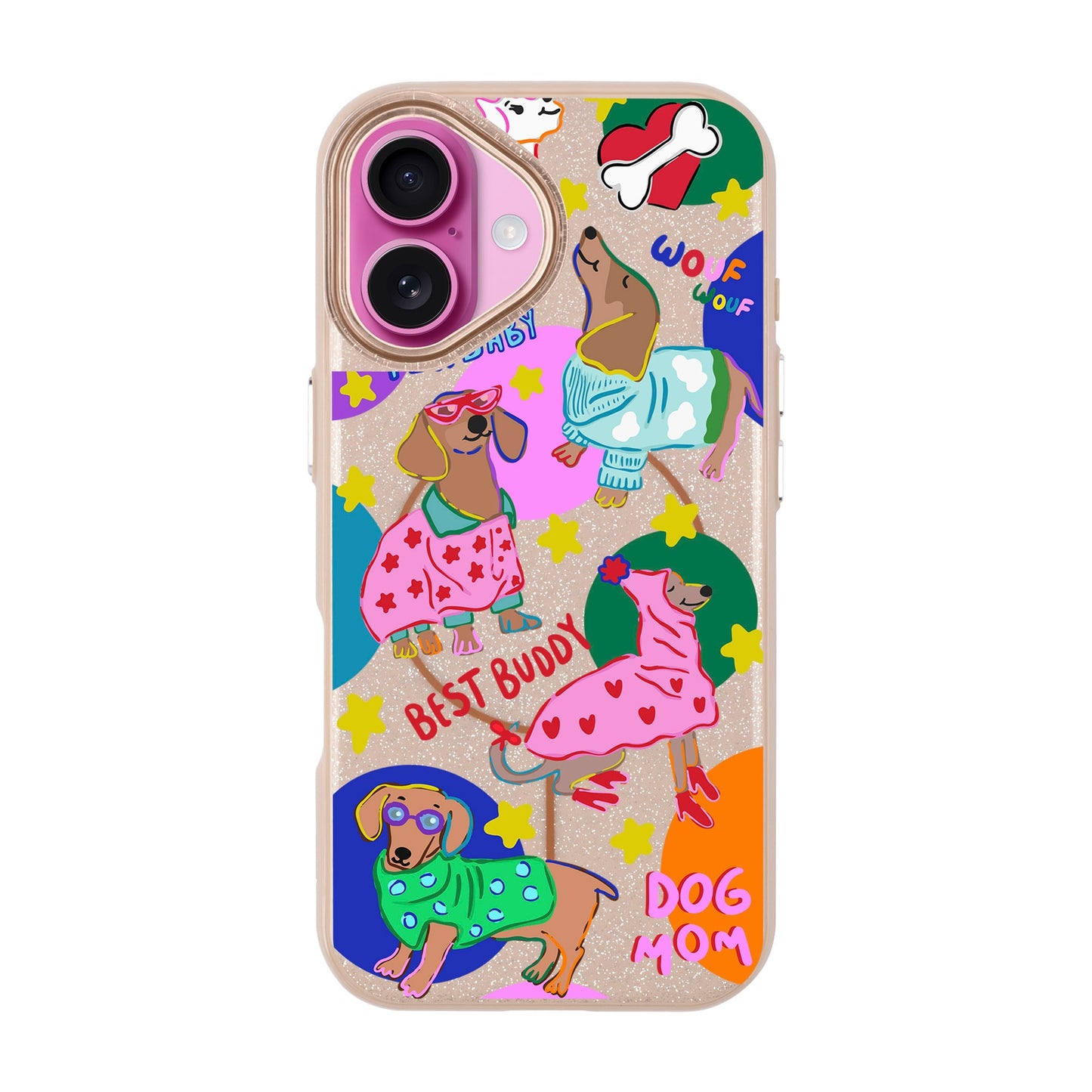 DOG MOM-iPhone 16 Radiant Kılıf MagSafe Özellikli