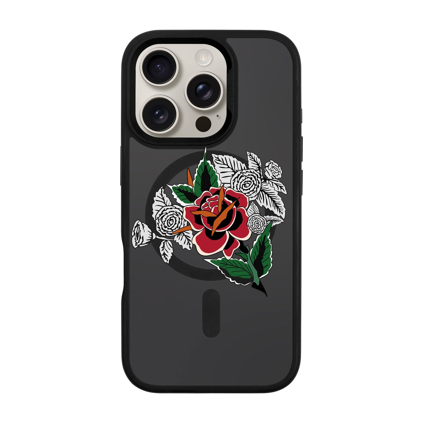 DRY ROSE-iPhone 16 Pro Rise Kılıf MagSafe Özellikli