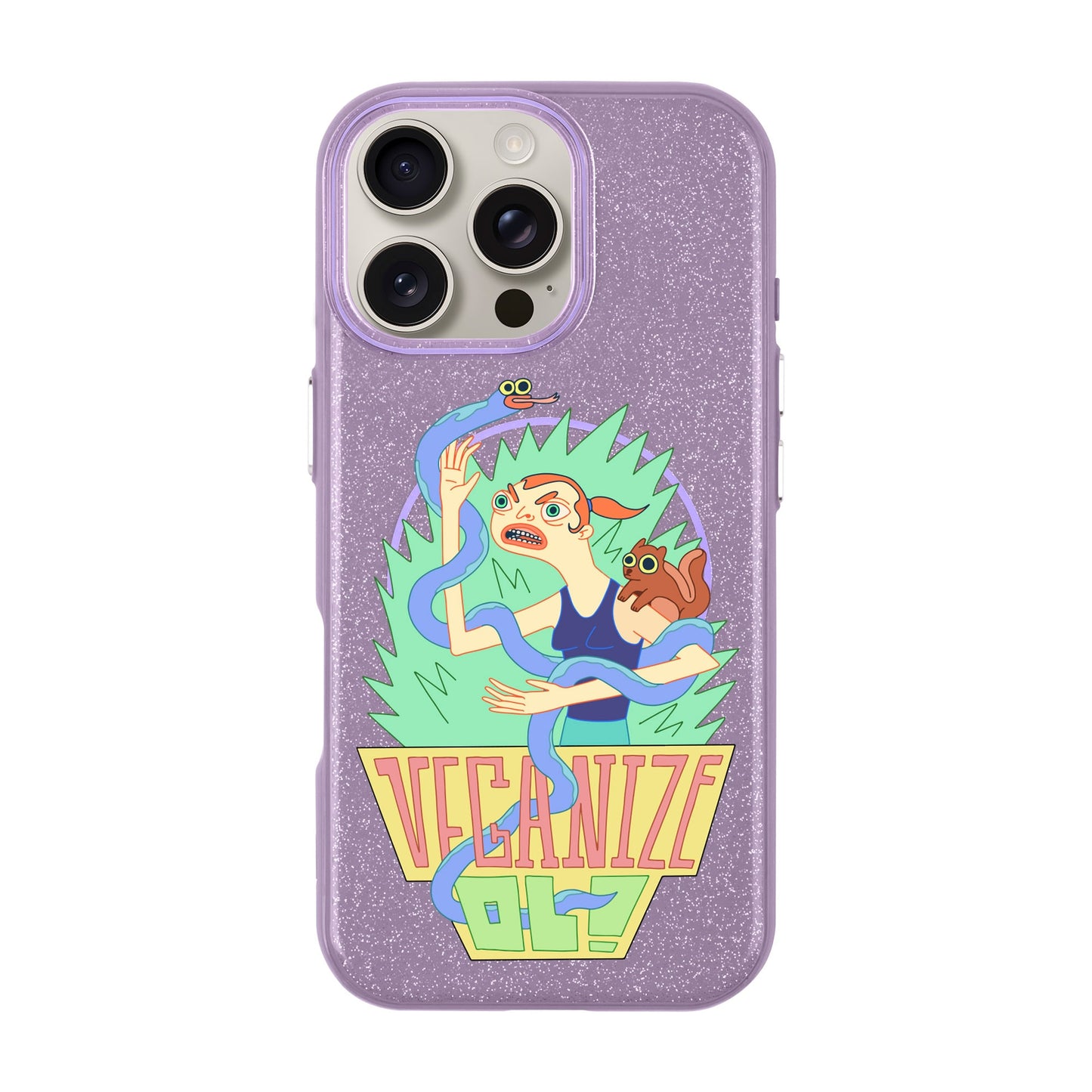 VEGANİZE-iPhone 16 Pro Max Radiant Kılıf MagSafe Özellikli