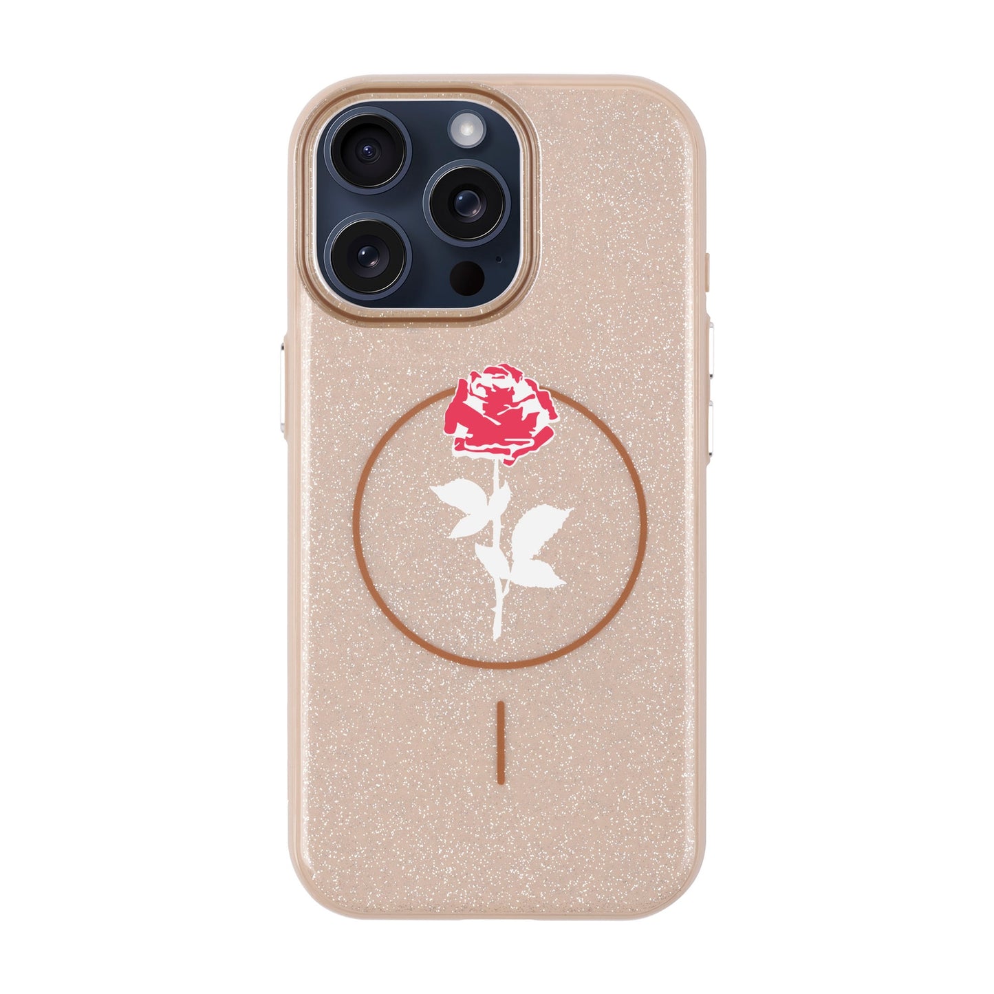 NATUREL ROSE-iPhone 15 Pro Max Radiant Kılıf MagSafe Özellikli