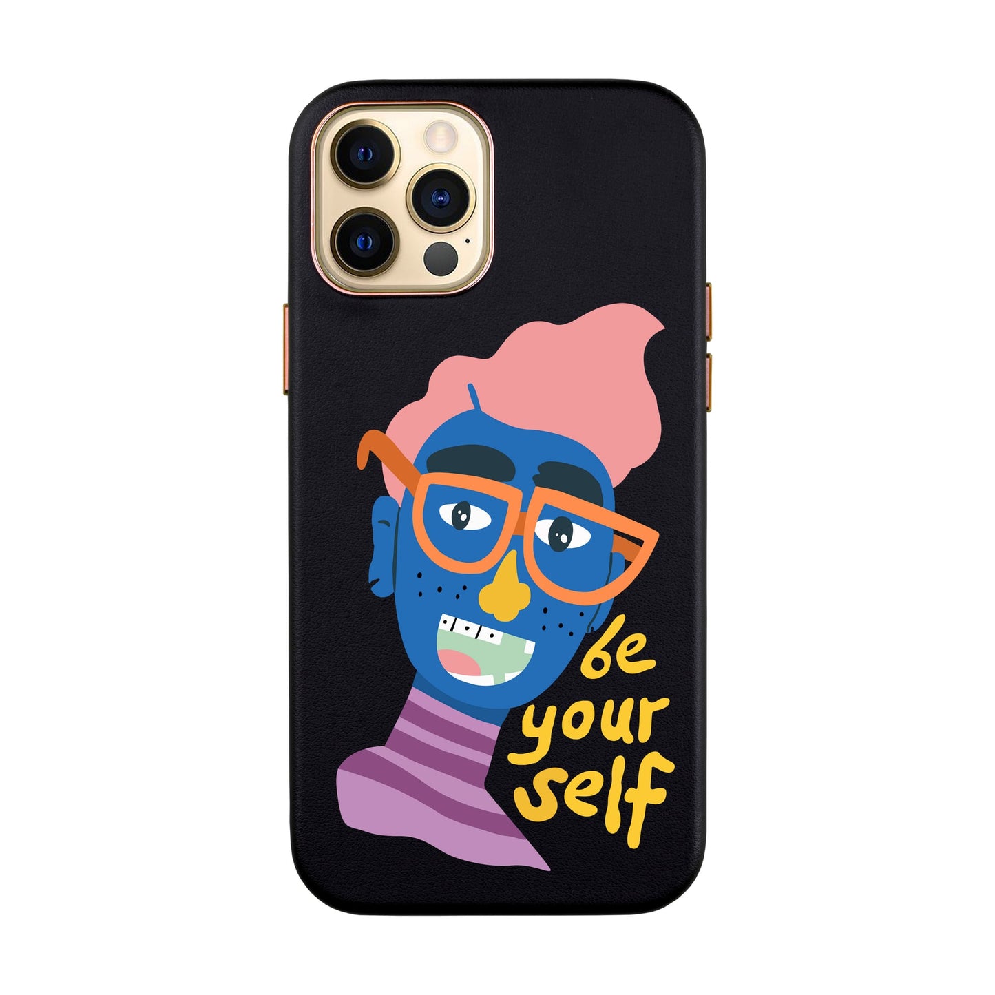 BE YOUR SELF-iPhone X / Xs Leather Kılıf