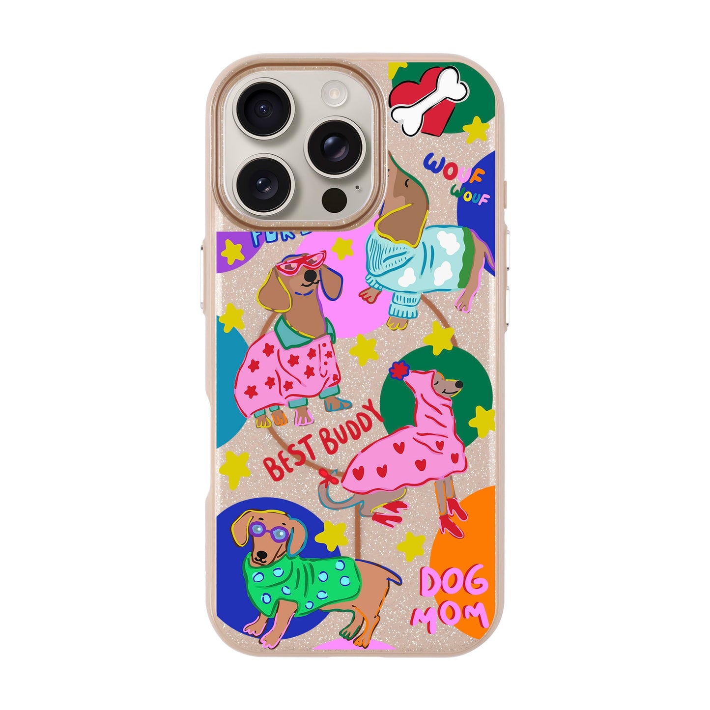 DOG MOM-iPhone 16 Pro Max Radiant Kılıf MagSafe Özellikli