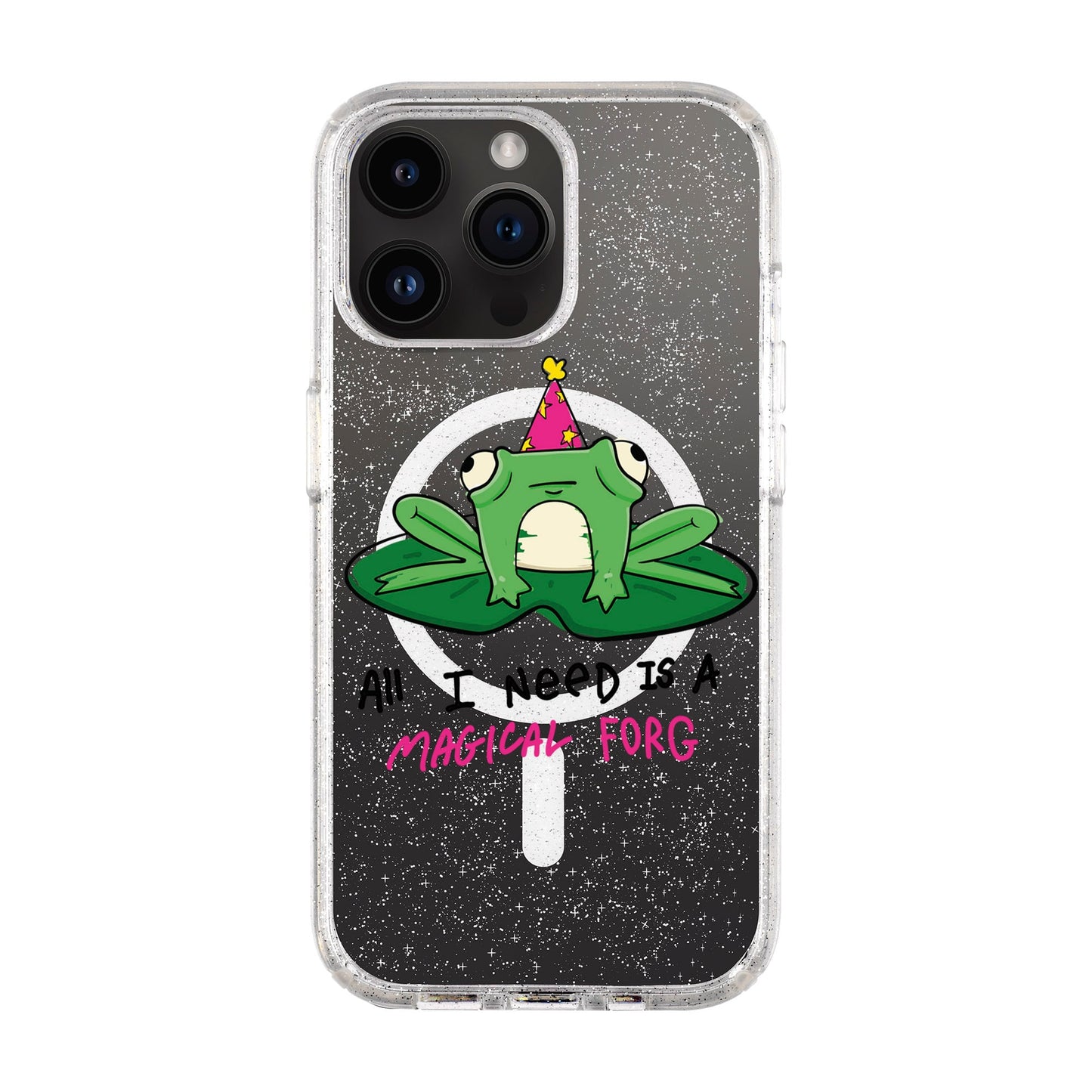 FORG-iPhone 14 Pro Max Shiny Kılıf MagSafe Özellikli