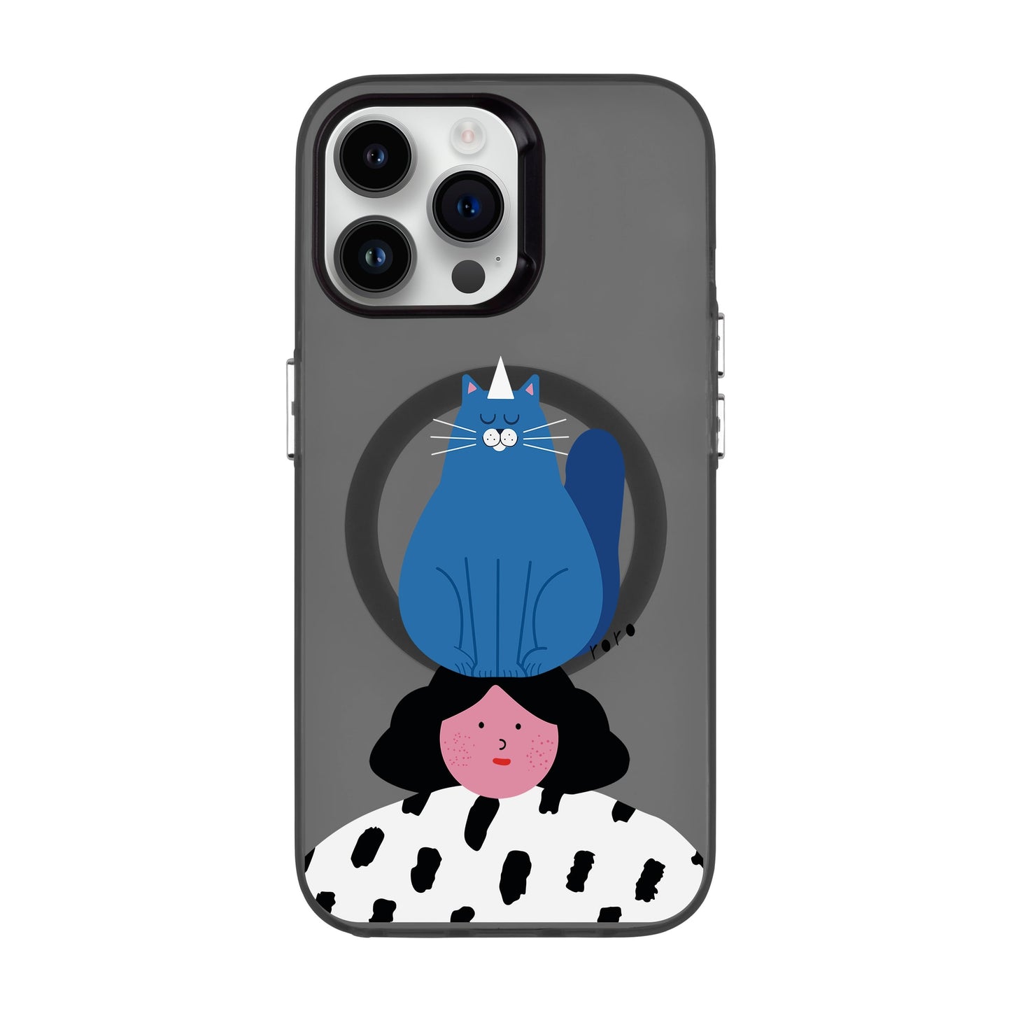 NAUGHTY CAT-iPhone 14 Pro Max Hold Kılıf MagSafe Özellikli
