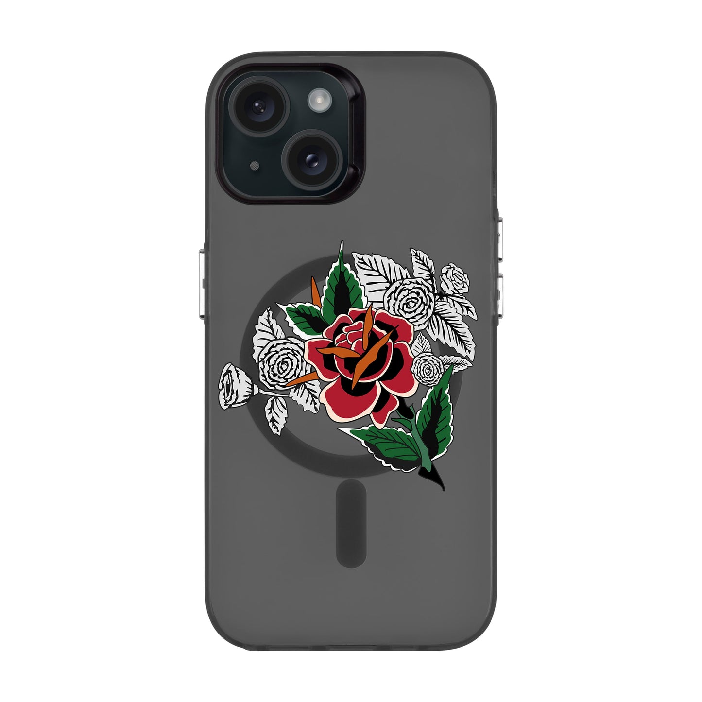 DRY ROSE-iPhone 15 Hold Kılıf MagSafe Özellikli