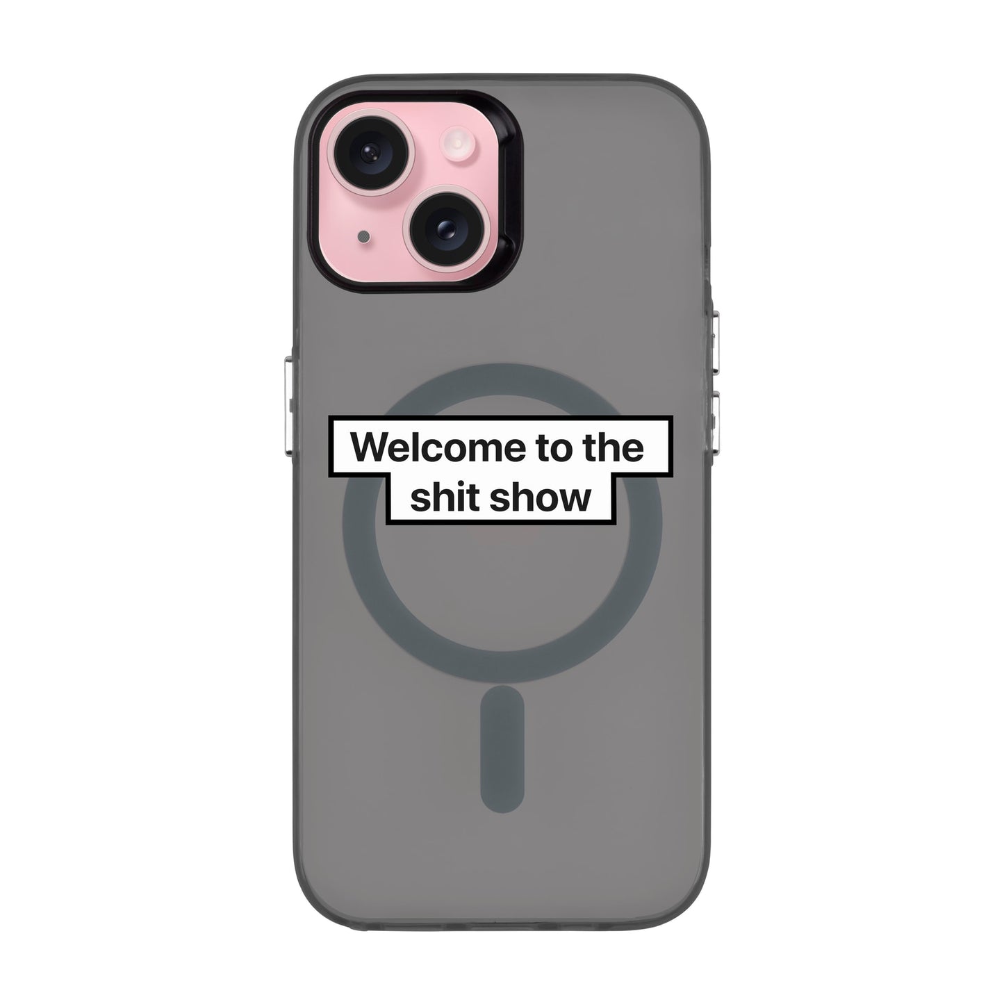WELCOME-iPhone 15 Hold Kılıf MagSafe Özellikli