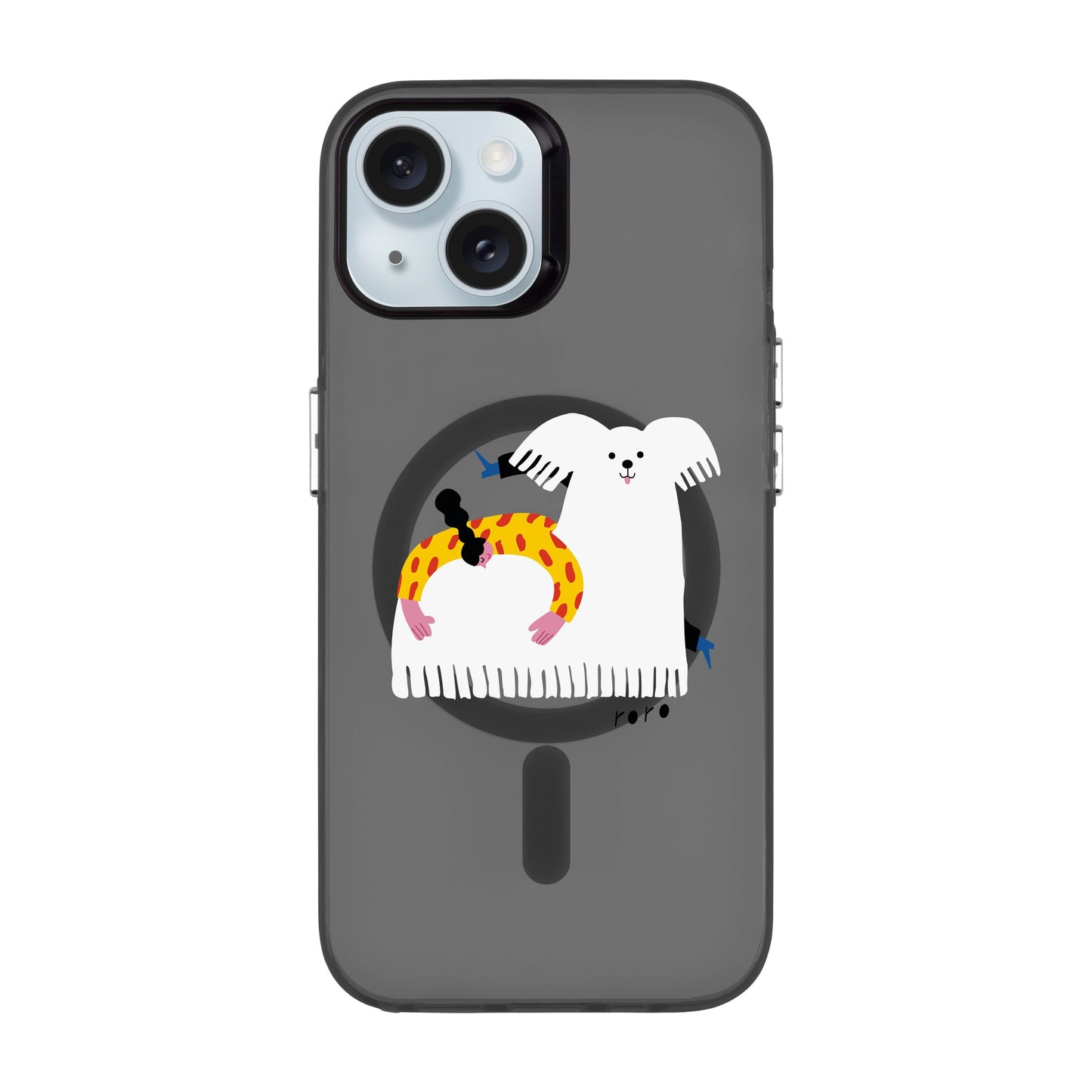 FANCY DOG-iPhone 15 Hold Kılıf MagSafe Özellikli
