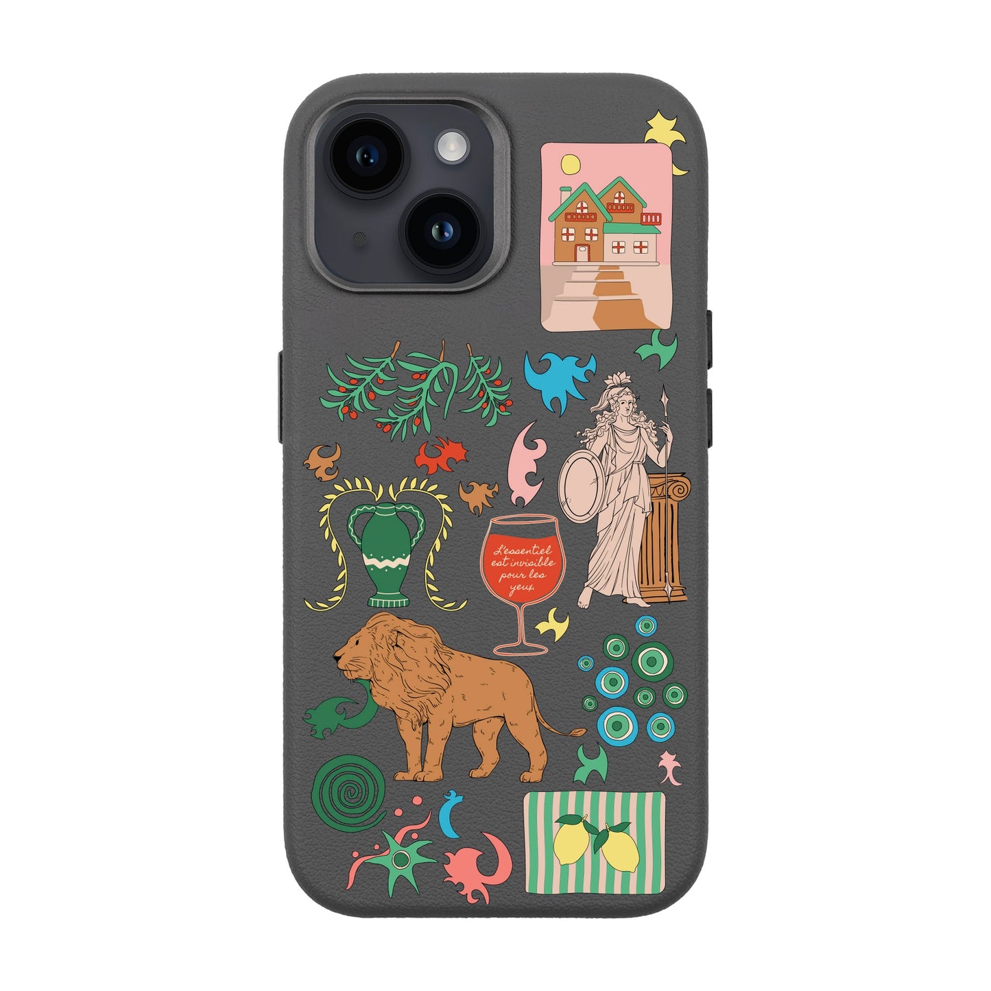 IODES SOUL TRAVELLER-iPhone 13 Leather Premium Kılıf MagSafe Özellikli