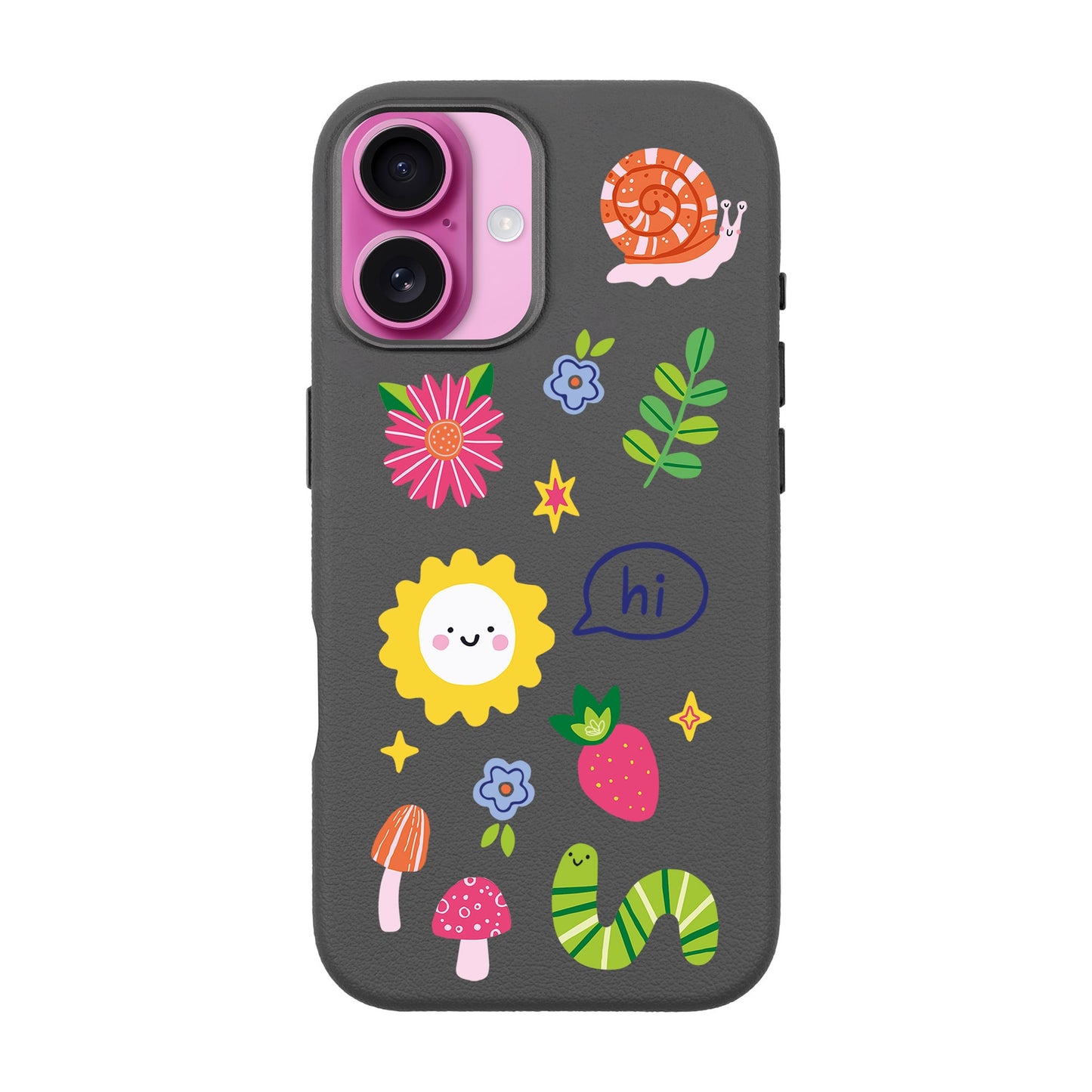 FRESH SPRING-iPhone 16 Leather Premium Kılıf MagSafe Özellikli