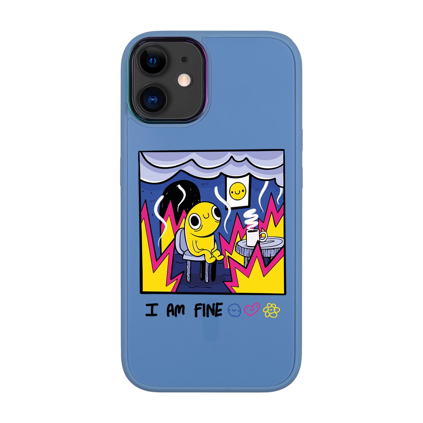 I AM FINE-iPhone 12 Vigor Kılıf MagSafe Özellikli