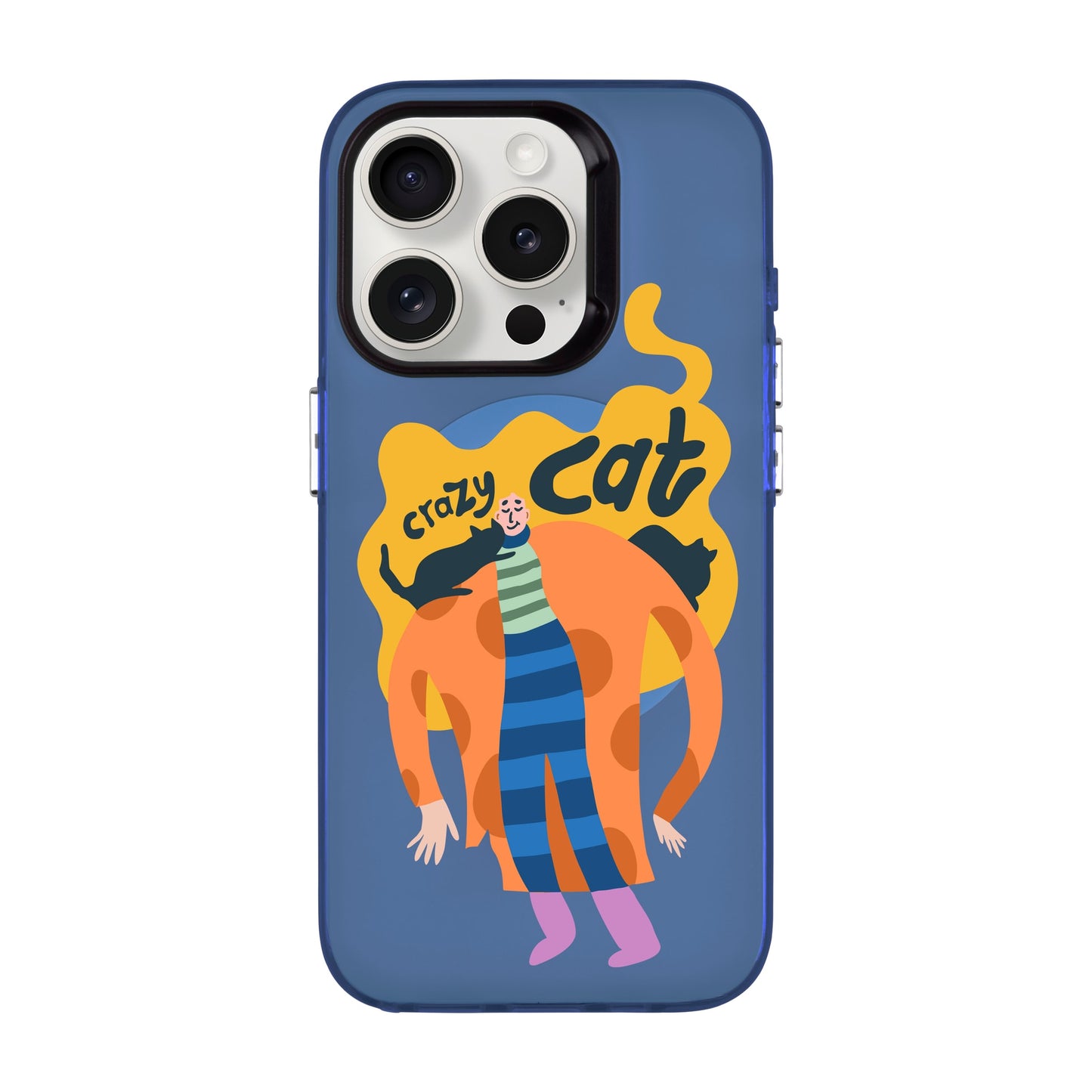 CRAZY CAT-iPhone 13 Pro Hold Kılıf MagSafe Özellikli