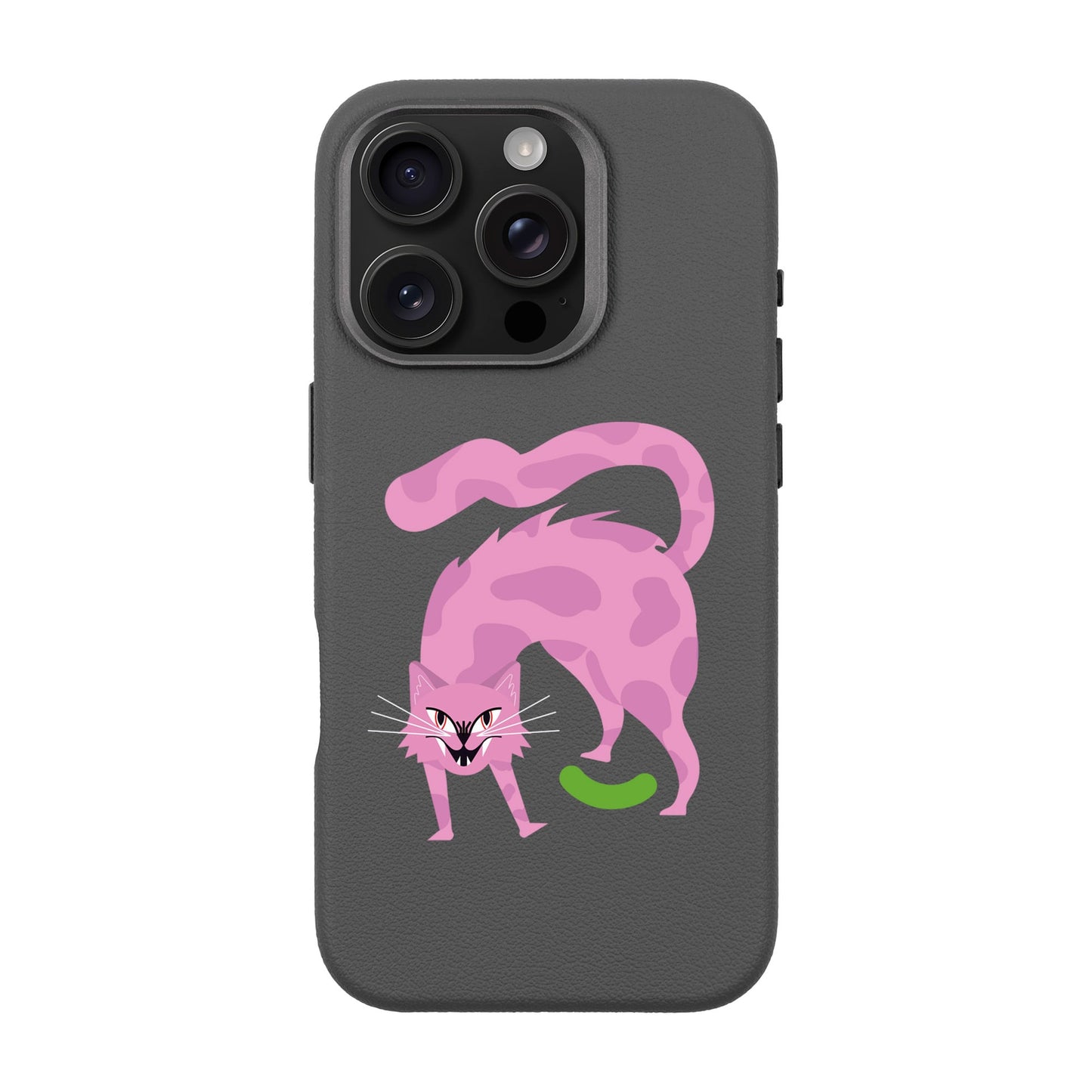 GRUMBLEPAWS-iPhone 16 Pro Leather Premium Kılıf MagSafe Özellikli