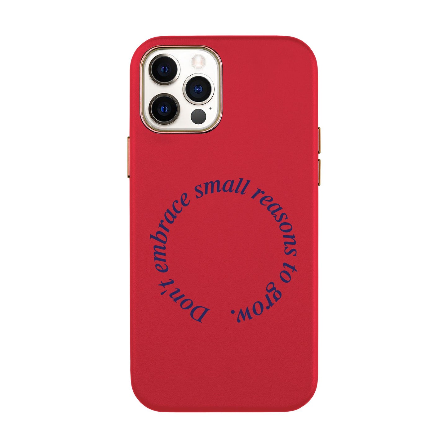 GROW-iPhone 14 Leather Kılıf