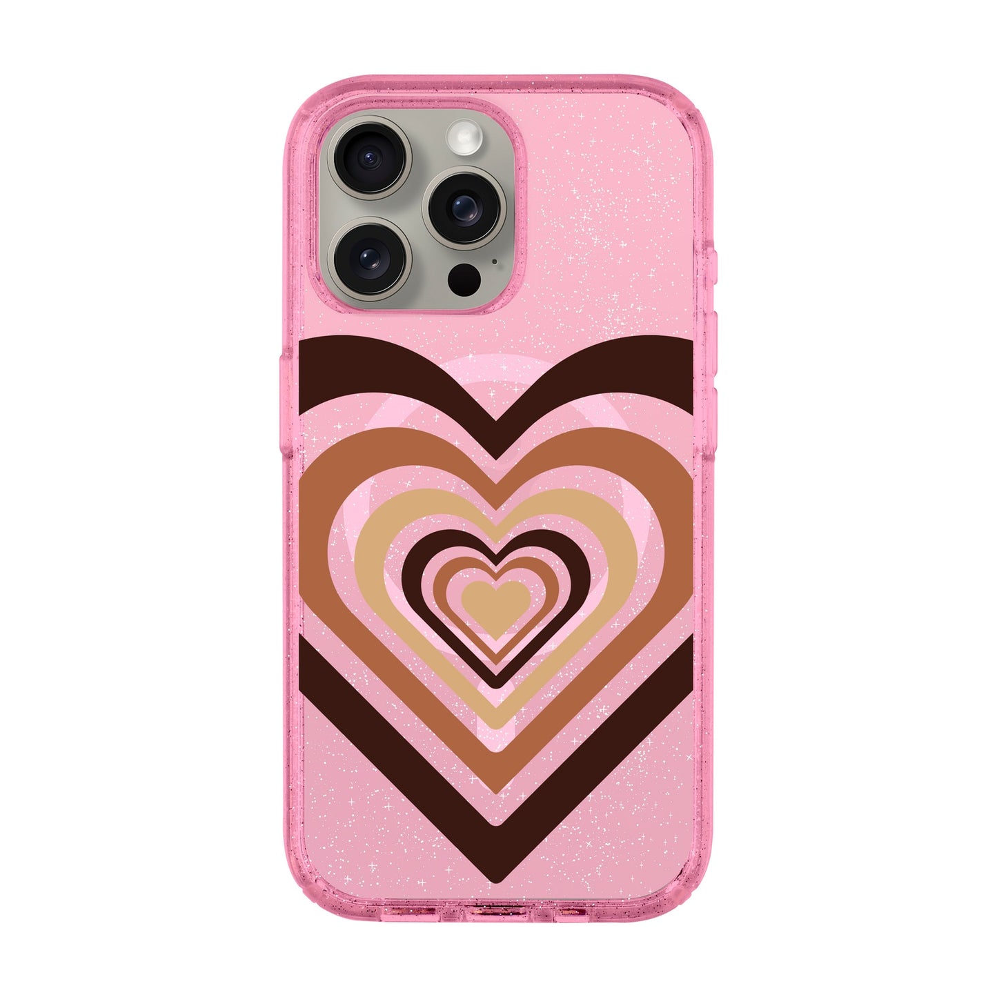 HEART-iPhone 15 Pro Max Shiny Kılıf MagSafe Özellikli