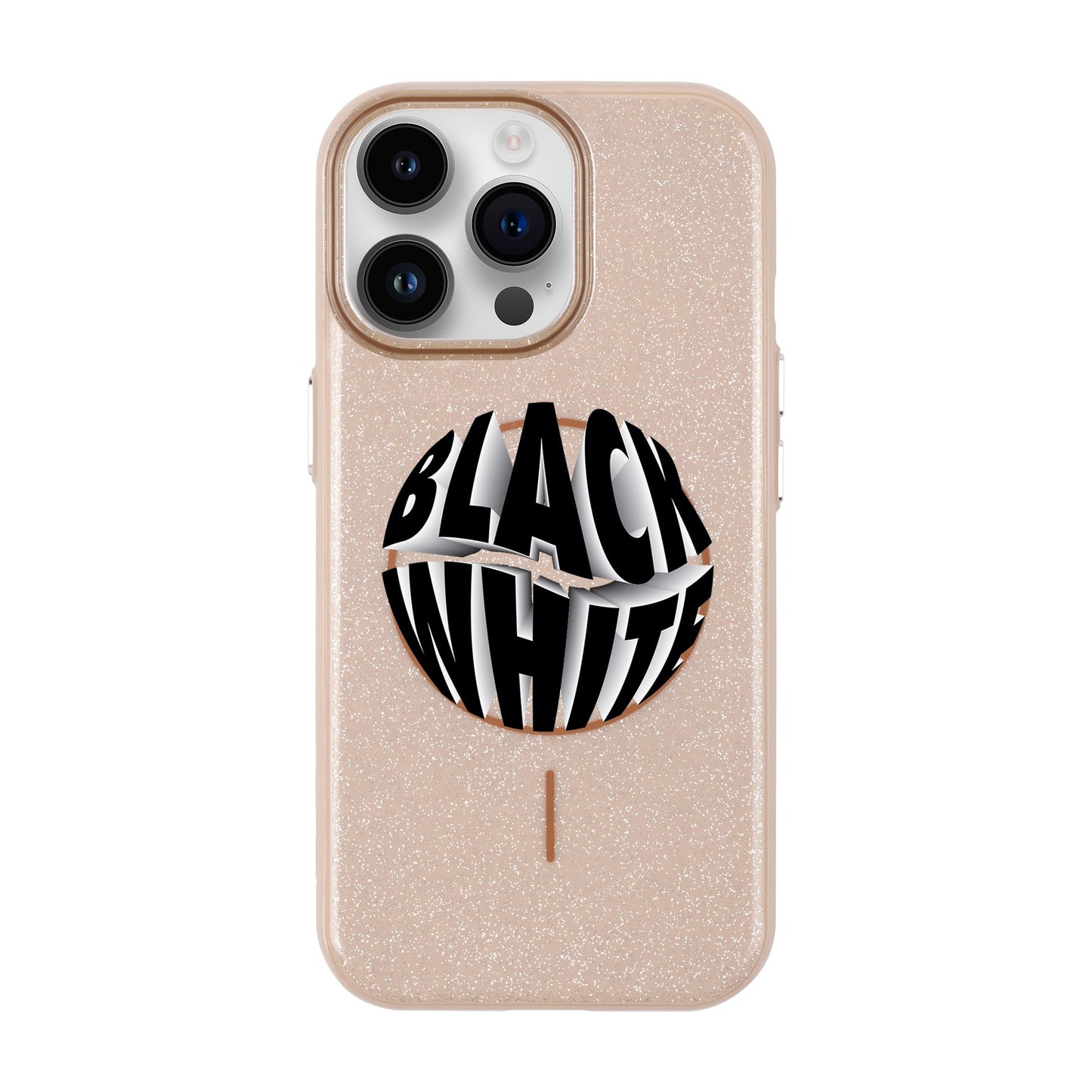 BLACK WHITE-iPhone 14 Pro Max Radiant Kılıf MagSafe Özellikli
