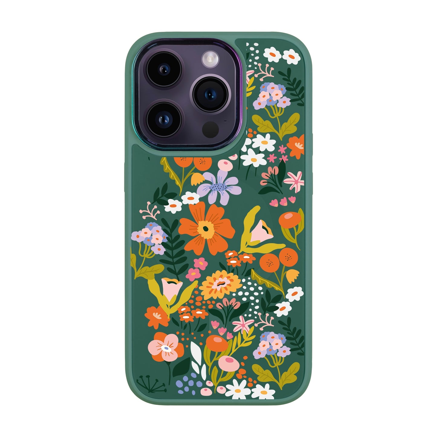 FLOWER-iPhone 13 Pro Vigor Kılıf MagSafe Özellikli