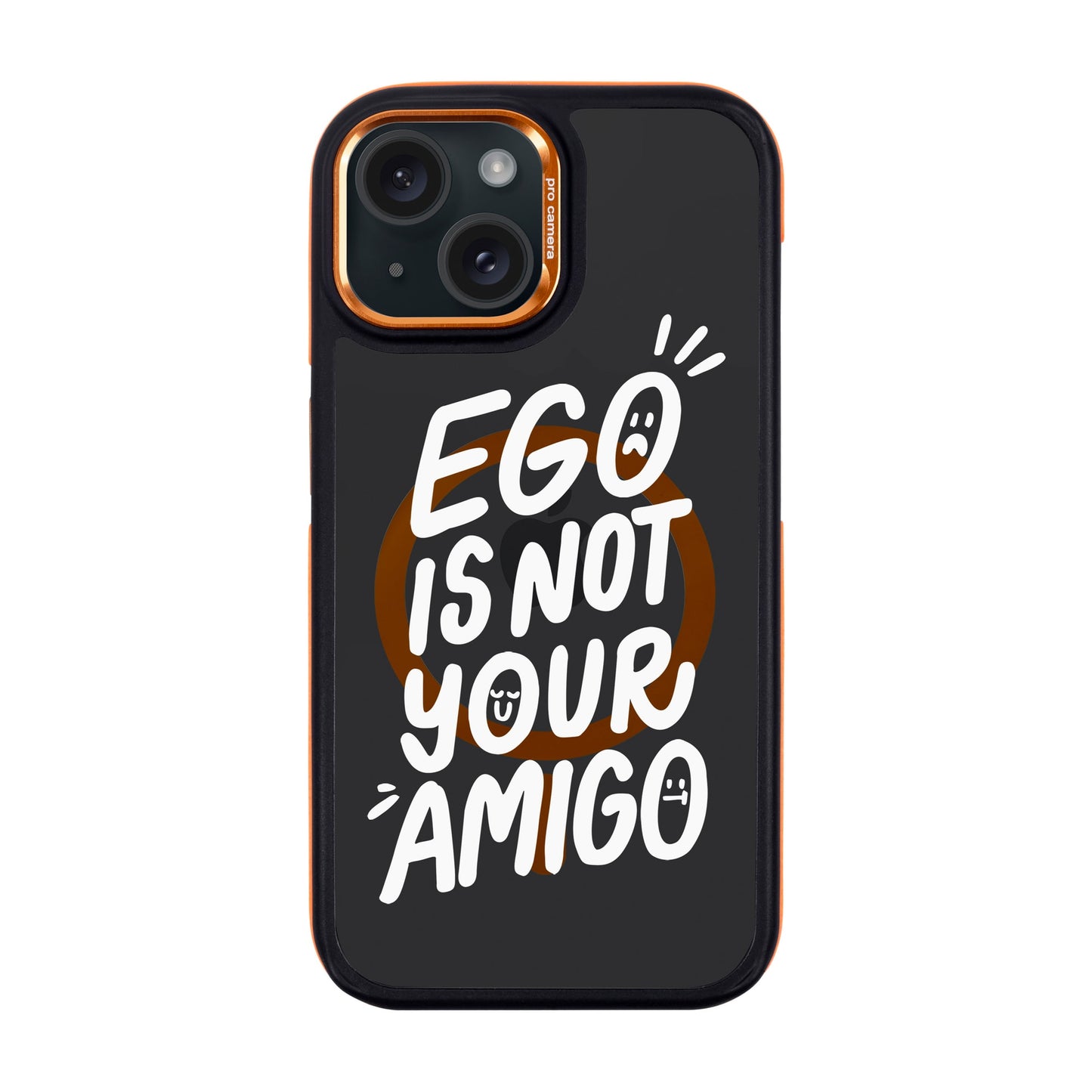 EGO-iPhone 15 Dark Kılıf MagSafe Özellikli