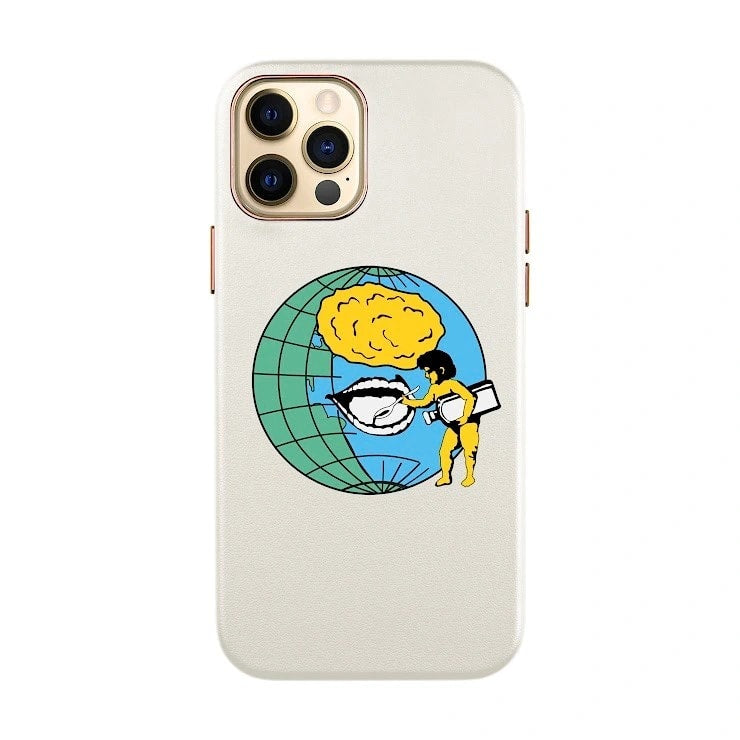 CREATIVE-iPhone 14 Leather Kılıf
