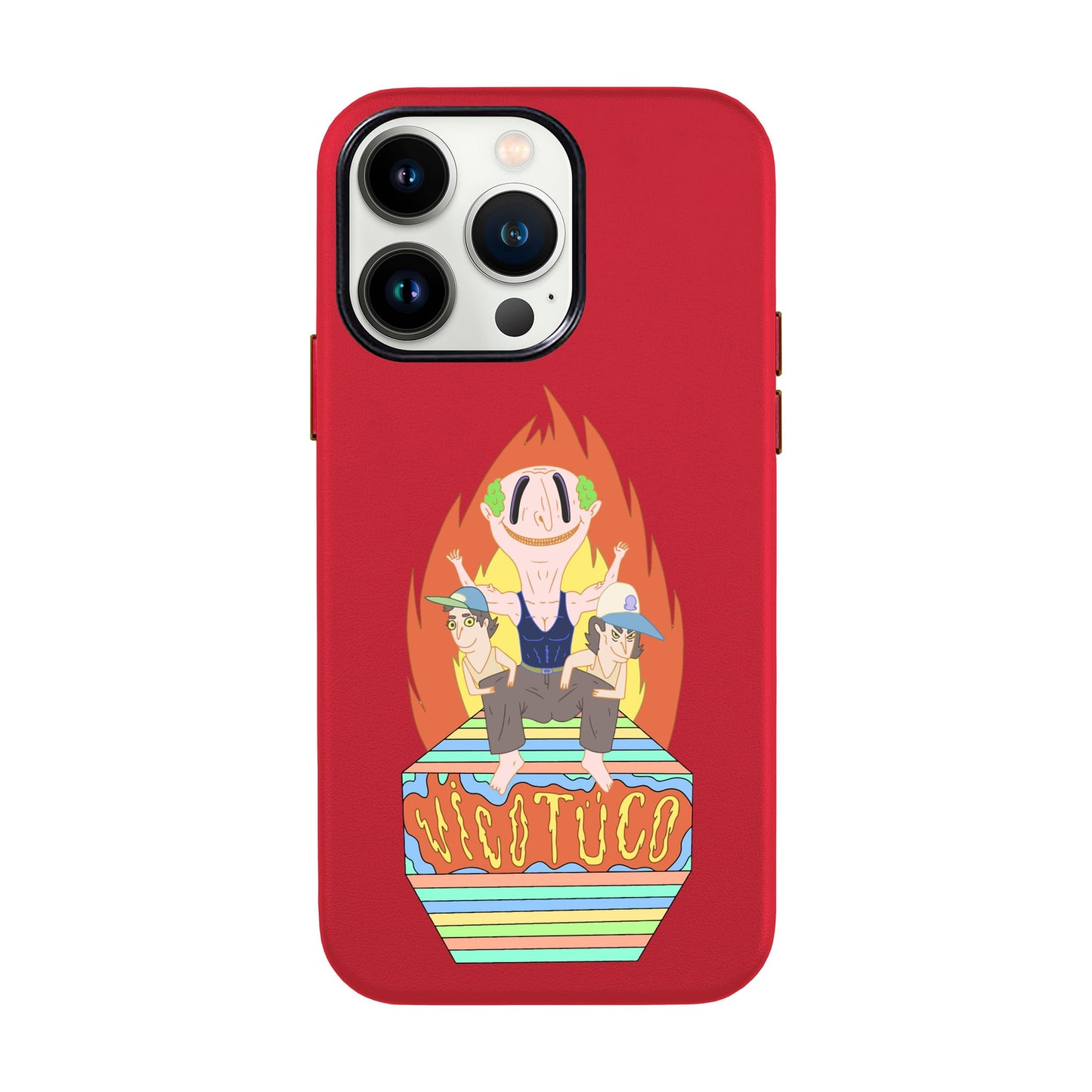VİCOTÜCO ADAM-iPhone 13 Pro Max Leather Kılıf