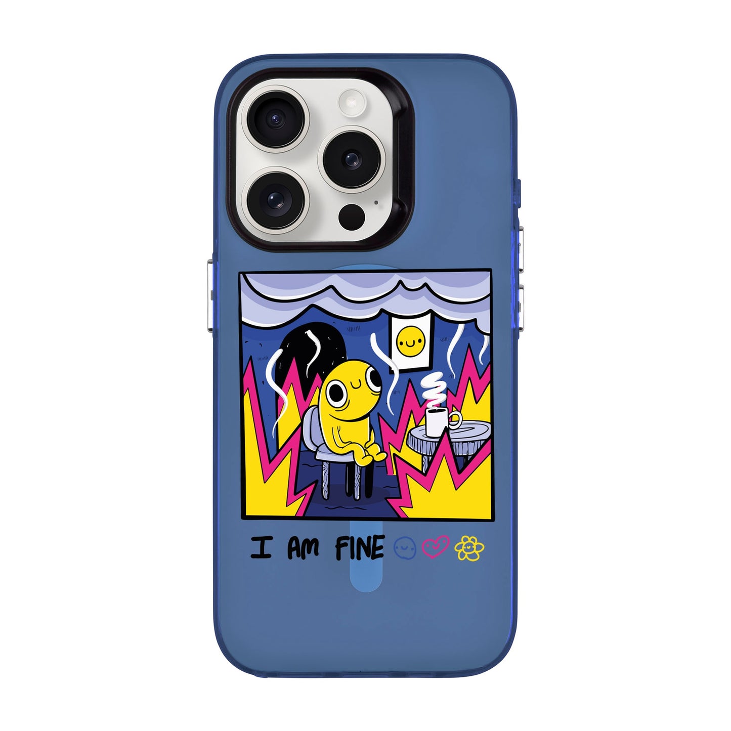 I AM FINE-iPhone 13 Pro Hold Kılıf MagSafe Özellikli
