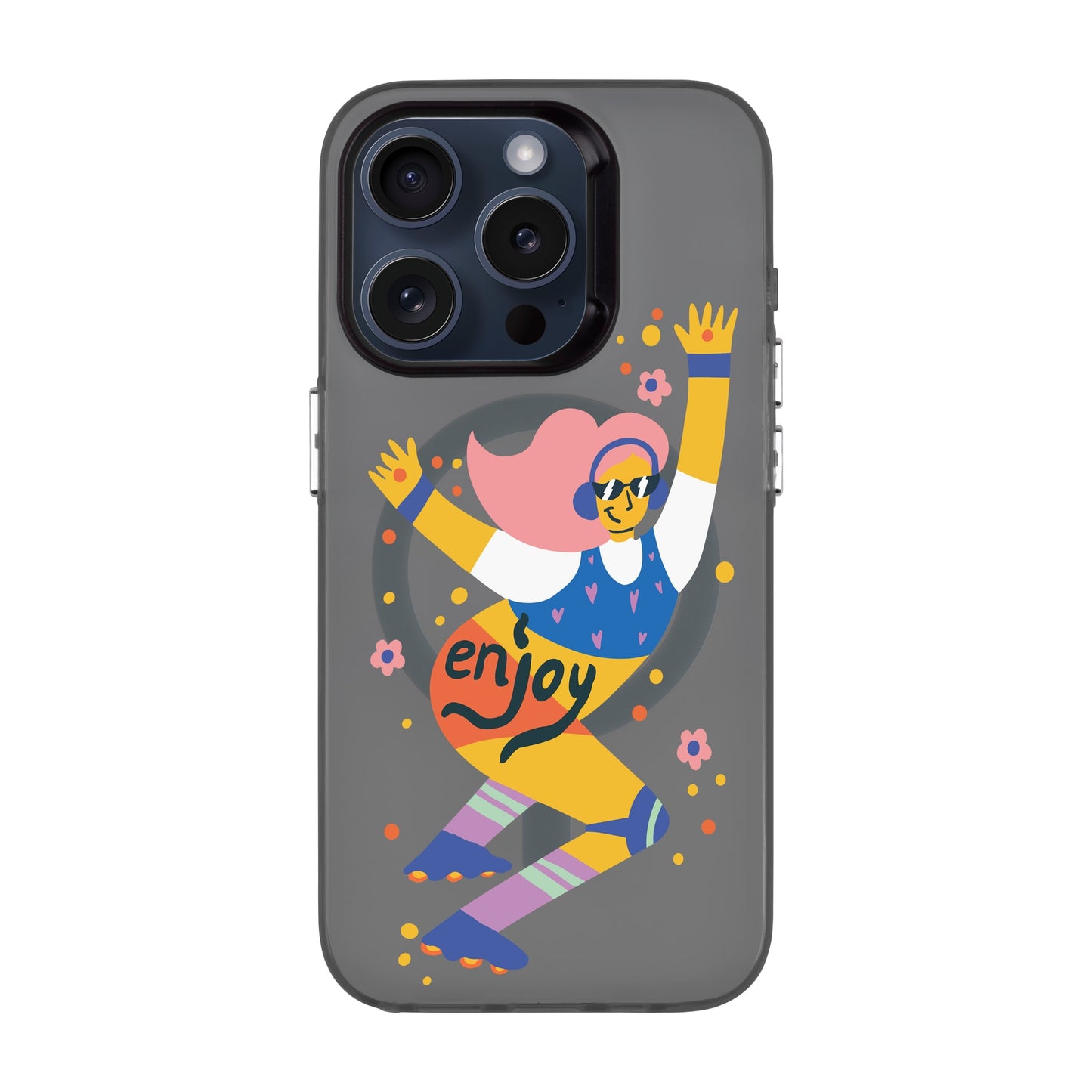 ENJOY-iPhone 15 Pro Hold Kılıf MagSafe Özellikli