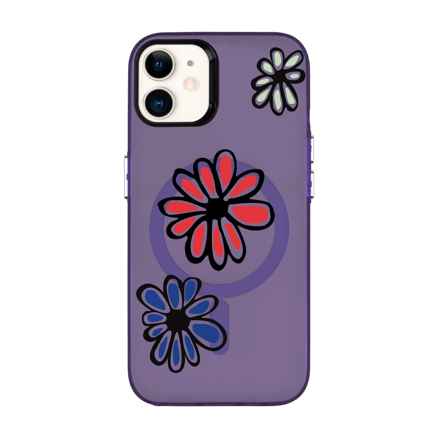 FLORIST-iPhone 11 Hold Kılıf MagSafe Özellikli