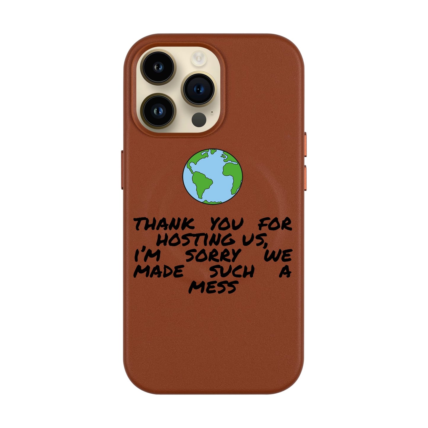 MESS-iPhone 14 Pro Max Leather Kılıf MagSafe Özellikli