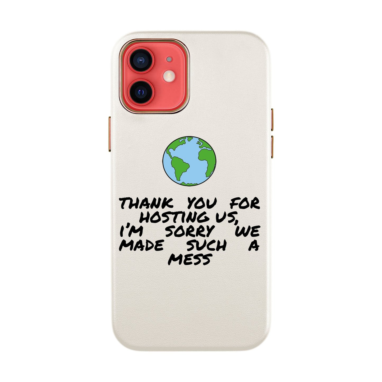 MESS-iPhone 12 Mini Leather Kılıf