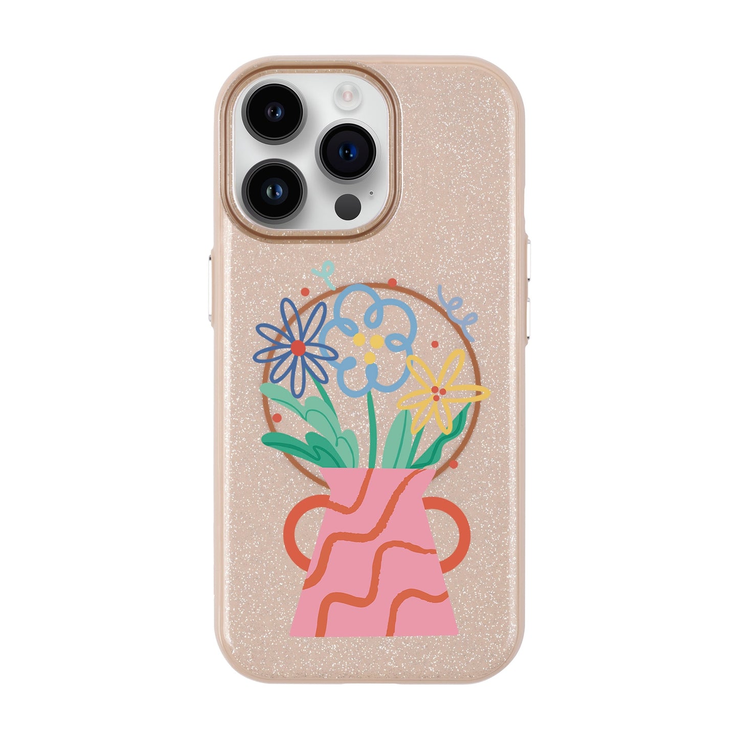 PINK VASE-iPhone 14 Pro Max Radiant Kılıf MagSafe Özellikli