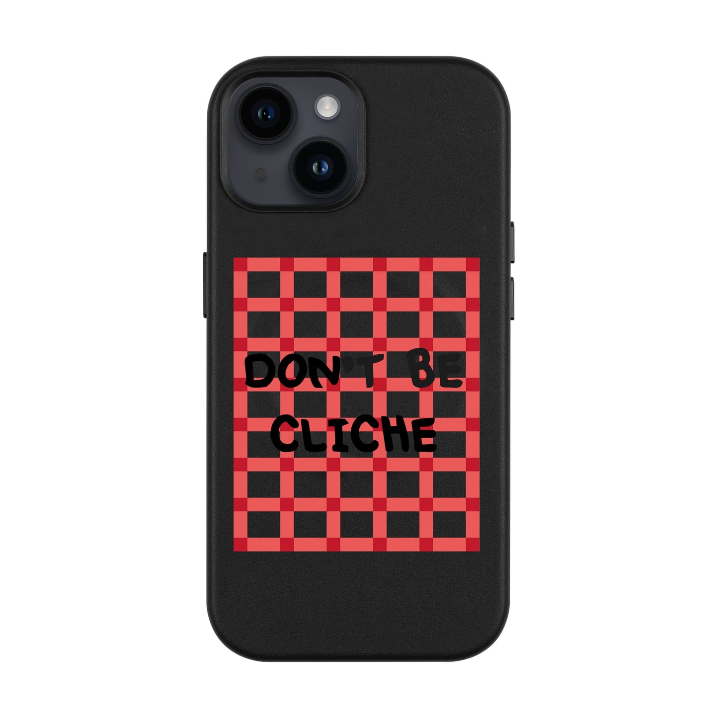 DON'T BE CLICHE-iPhone 13 Leather Kılıf MagSafe Özellikli