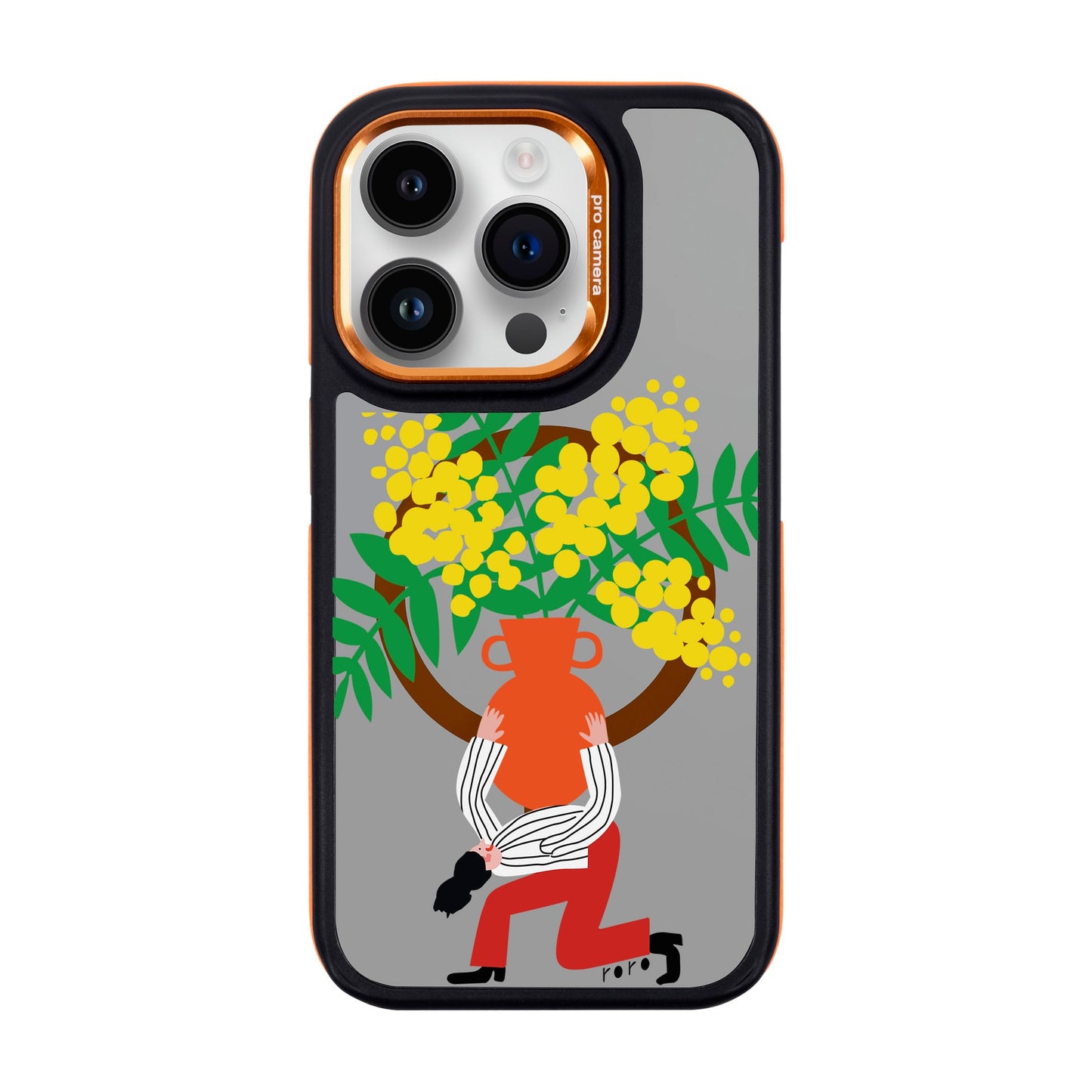 VASE-iPhone 14 Pro Dark Kılıf MagSafe Özellikli