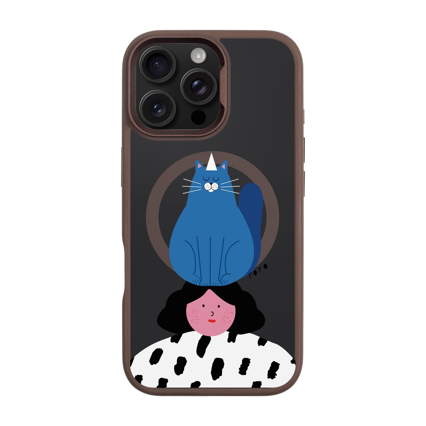 NAUGHTY CAT-iPhone 16 Pro Max Rise Kılıf MagSafe Özellikli