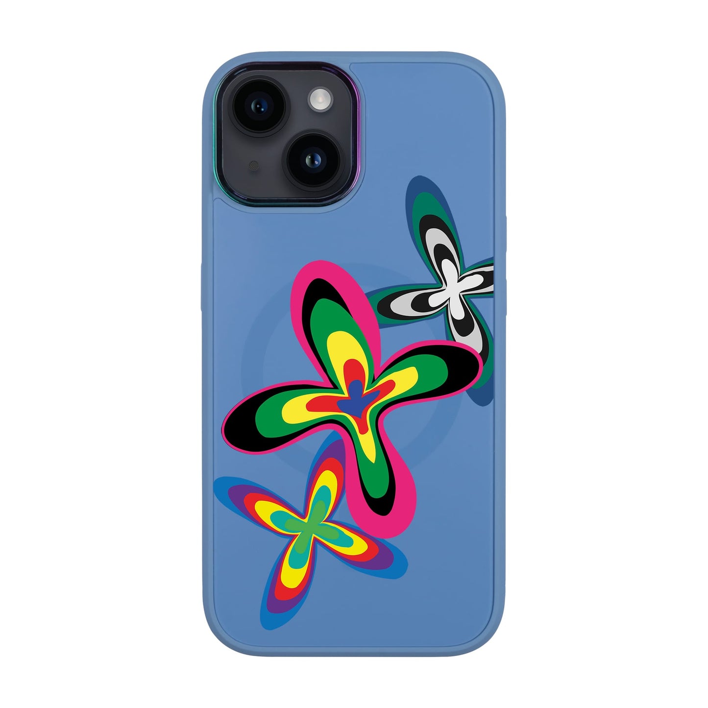COLOR FLOWER-iPhone 12 Vigor Kılıf MagSafe Özellikli