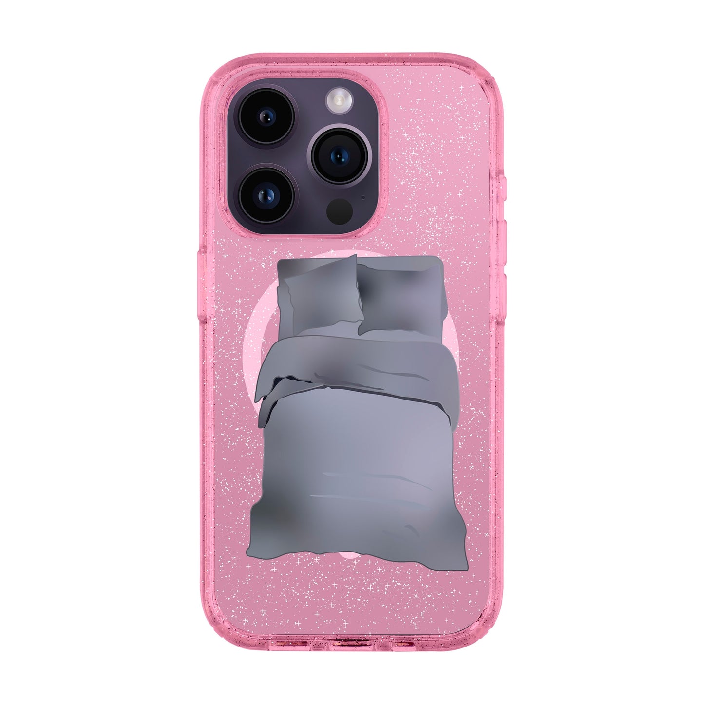MATTRESS-iPhone 14 Pro Shiny Kılıf MagSafe Özellikli