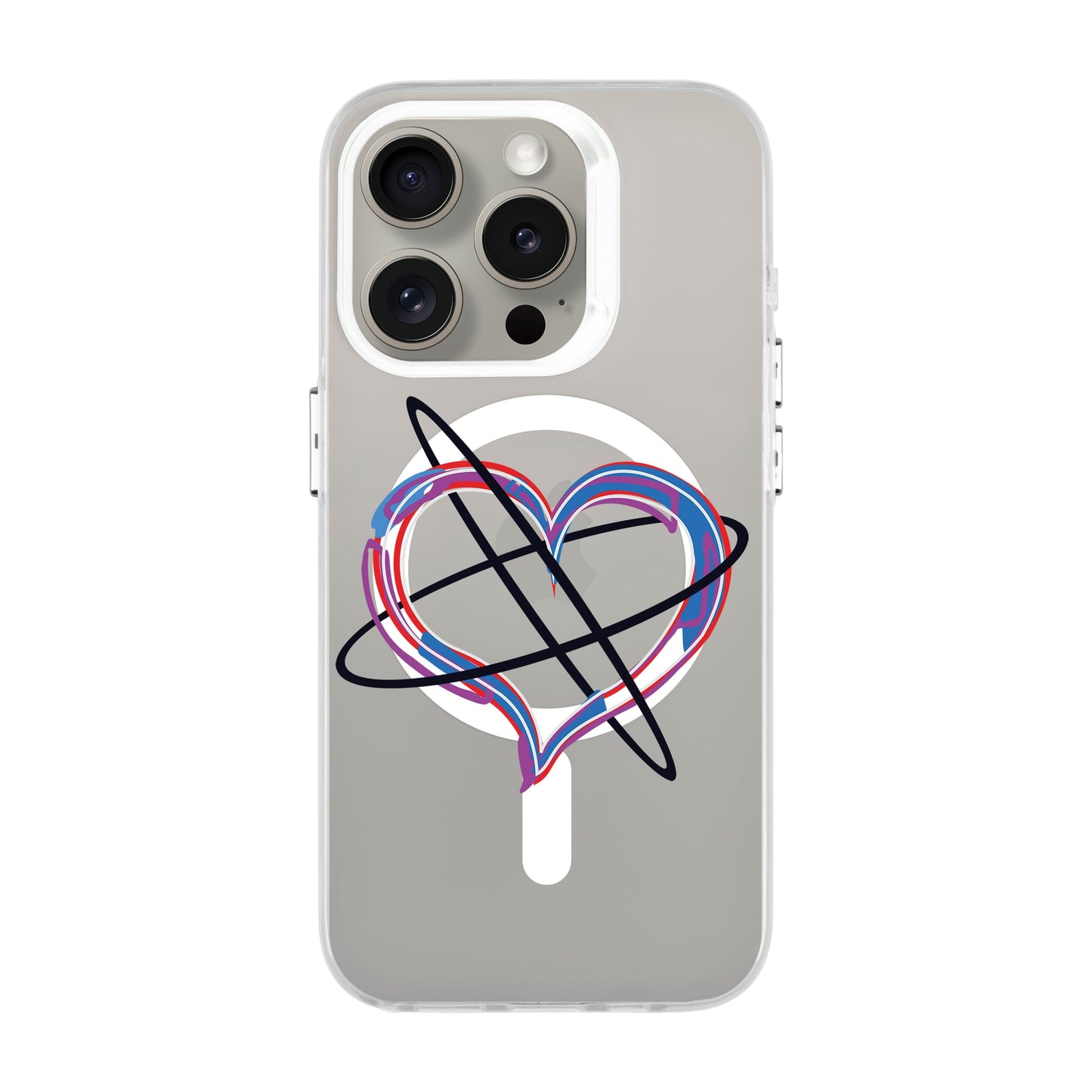 HEART ATTACK-iPhone 15 Pro Hold Kılıf MagSafe Özellikli