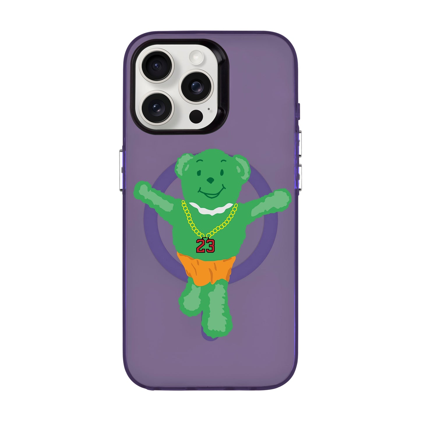 GREEN BEAR-iPhone 15 Pro Max Hold Kılıf MagSafe Özellikli