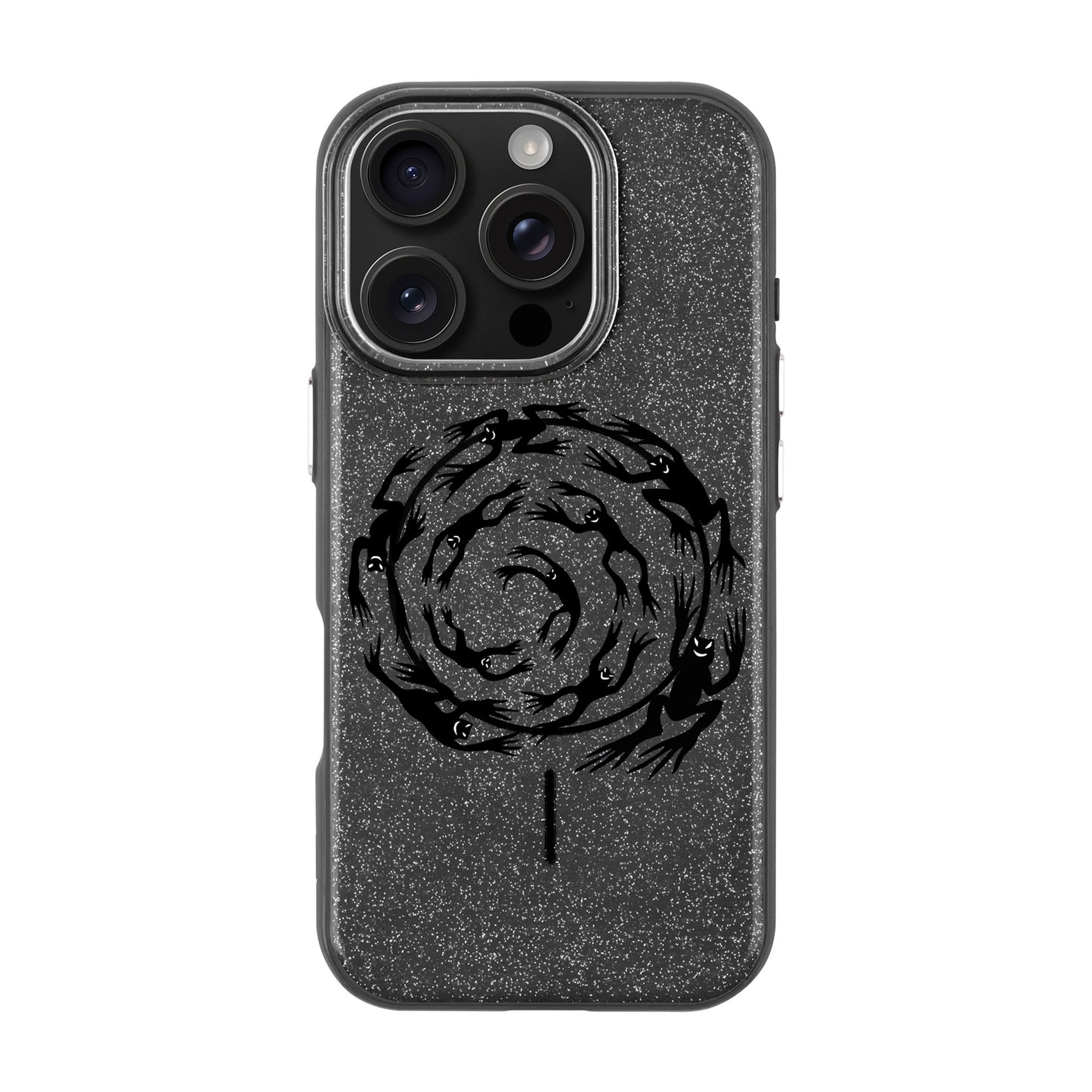 SWIRLING FROGS-iPhone 16 Pro Radiant Kılıf MagSafe Özellikli