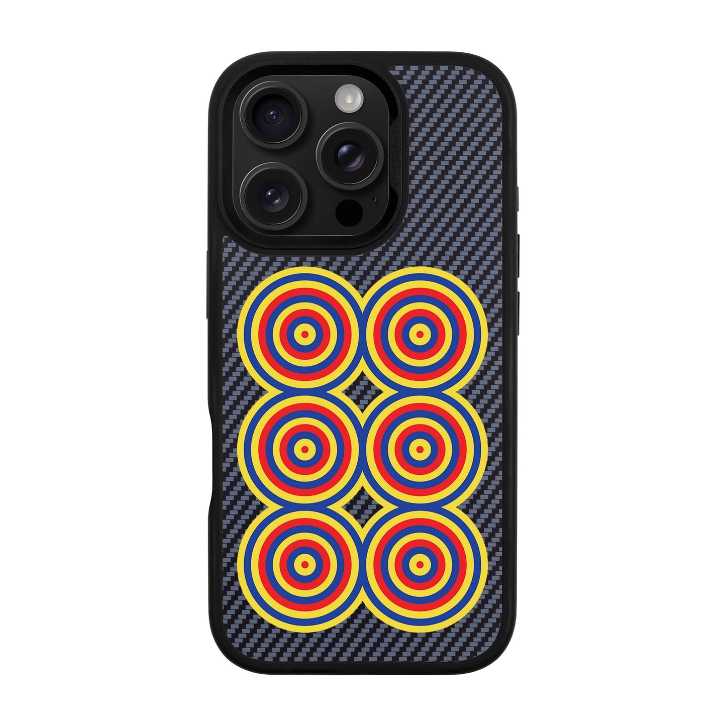 LOLLIPOPS-iPhone 16 Pro Plaid Kılıf MagSafe Özellikli