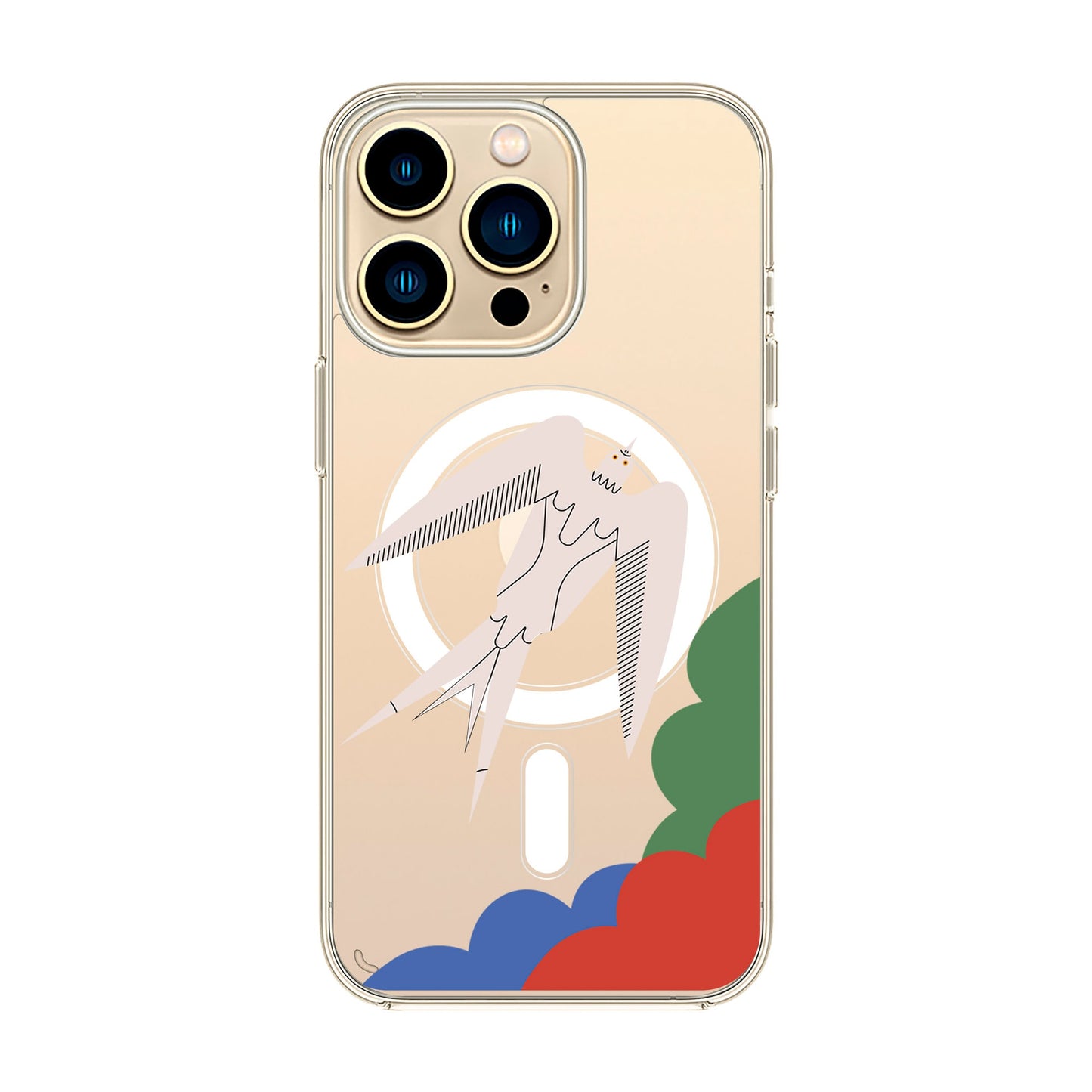 L’OISEAU LIBRE-iPhone 7 / 8 / SE Solid Kılıf MagSafe Özellikli