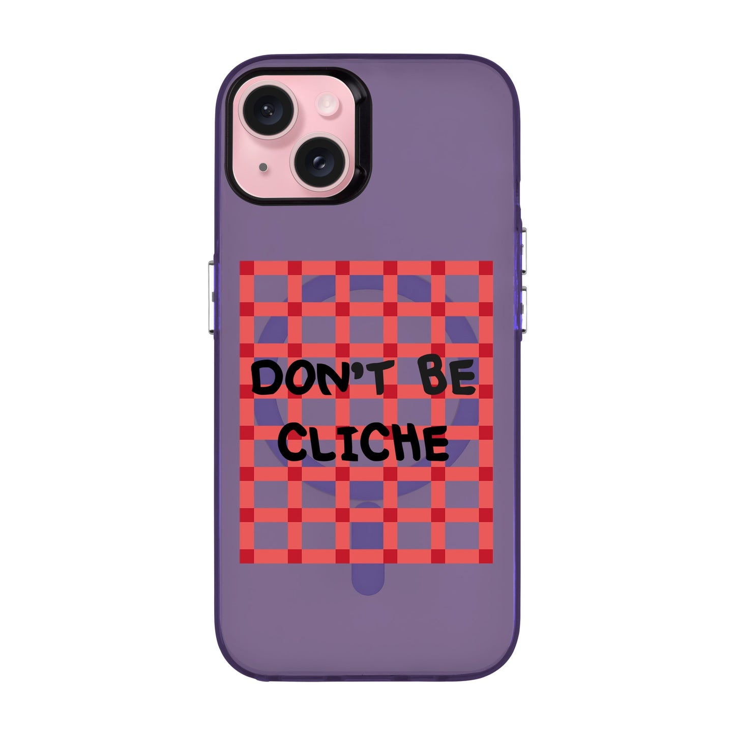 DON'T BE CLICHE-iPhone 15 Plus Hold Kılıf MagSafe Özellikli